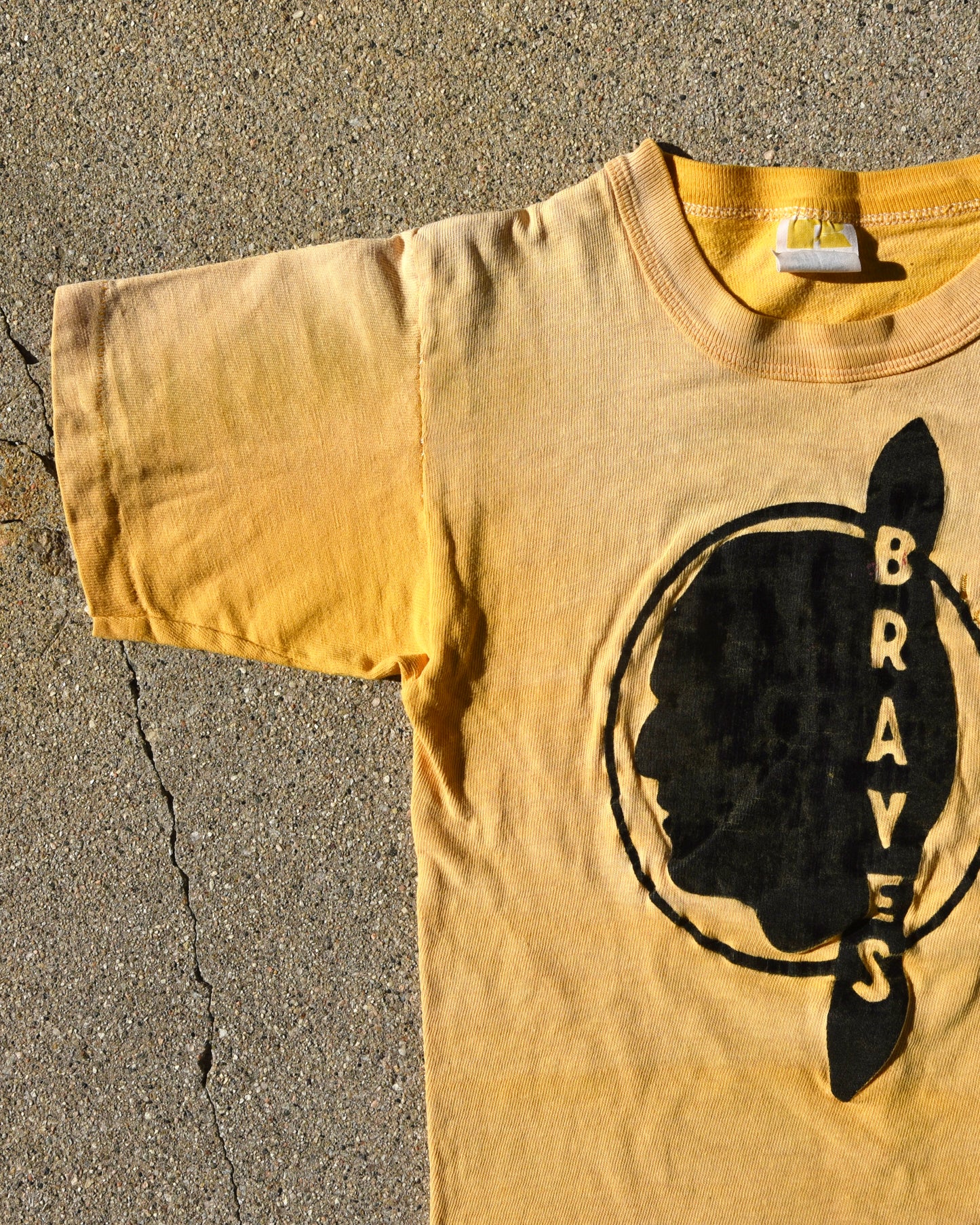 1960s Russell Southern Braves Tshirt - Boys