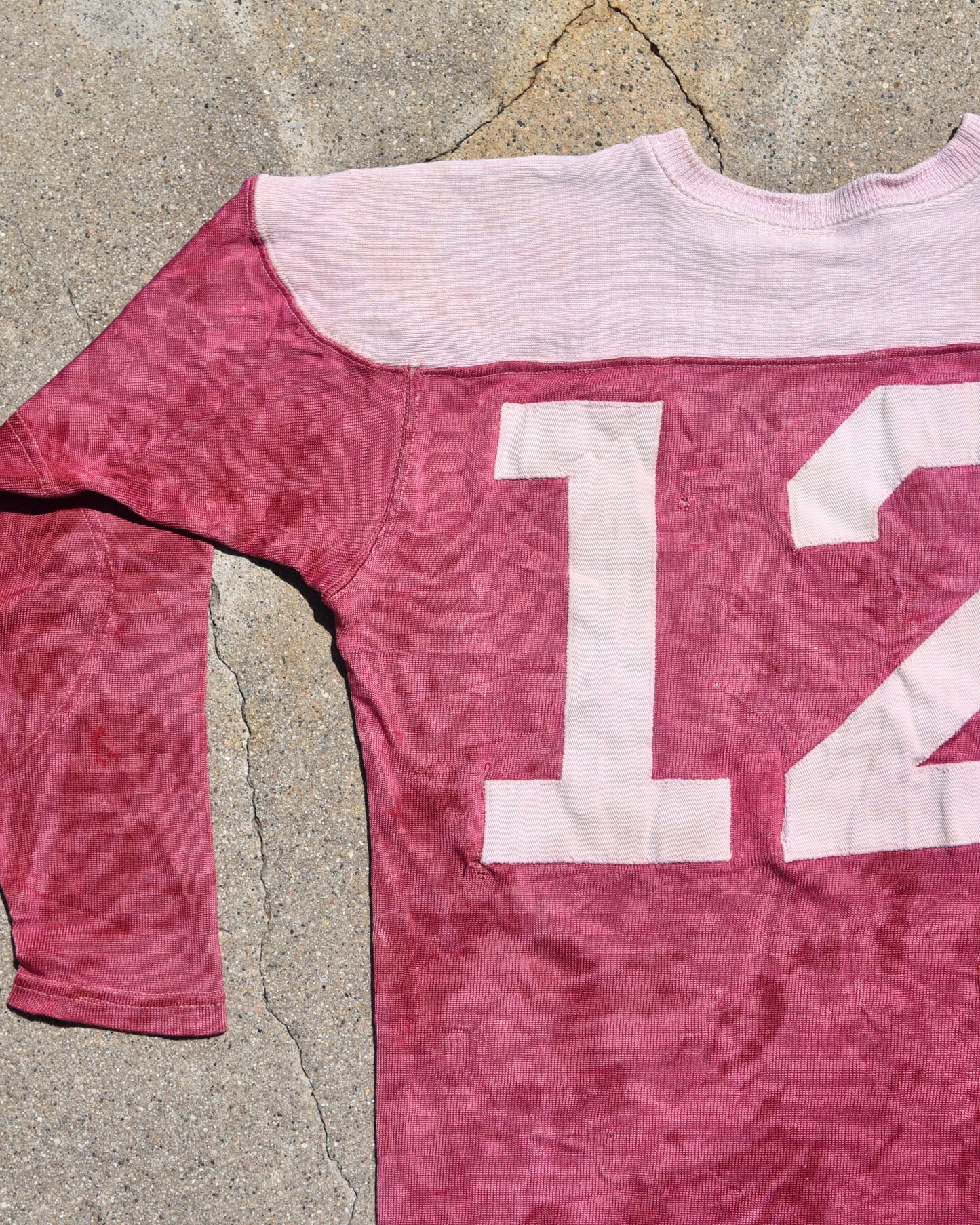 1950s Sun Faded Durene Football Jersey