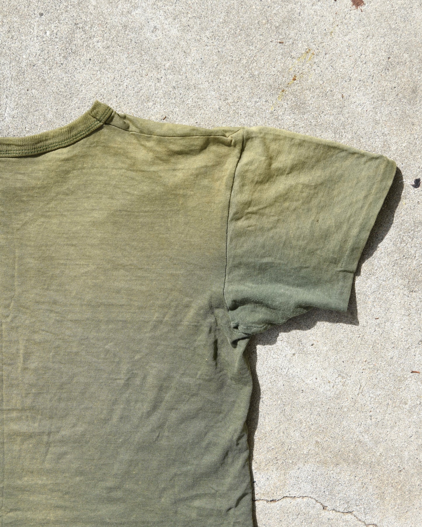 1960s Sun Faded Military Sentry 102 Tshirt