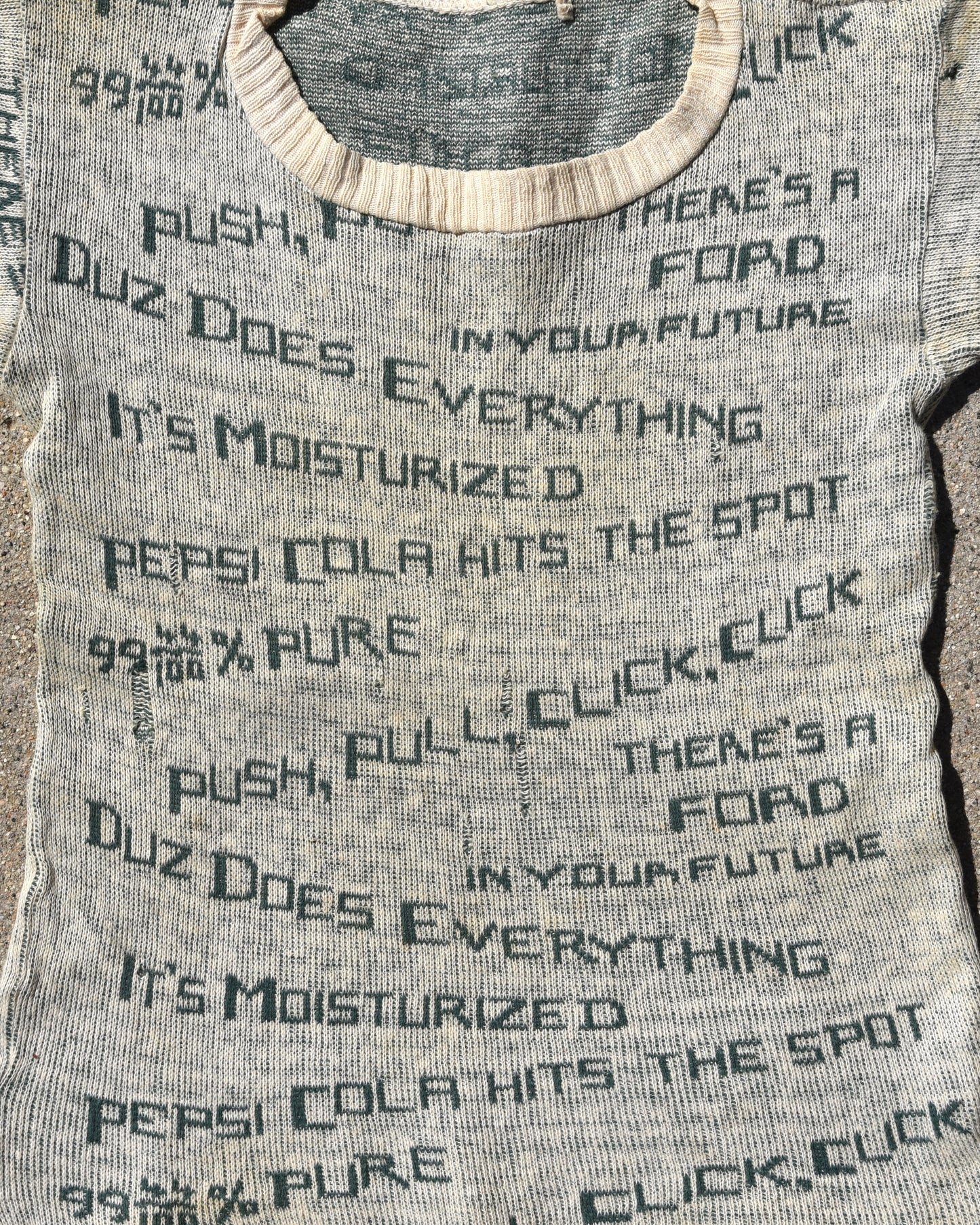 1950s Advertisement Knit Tshirt