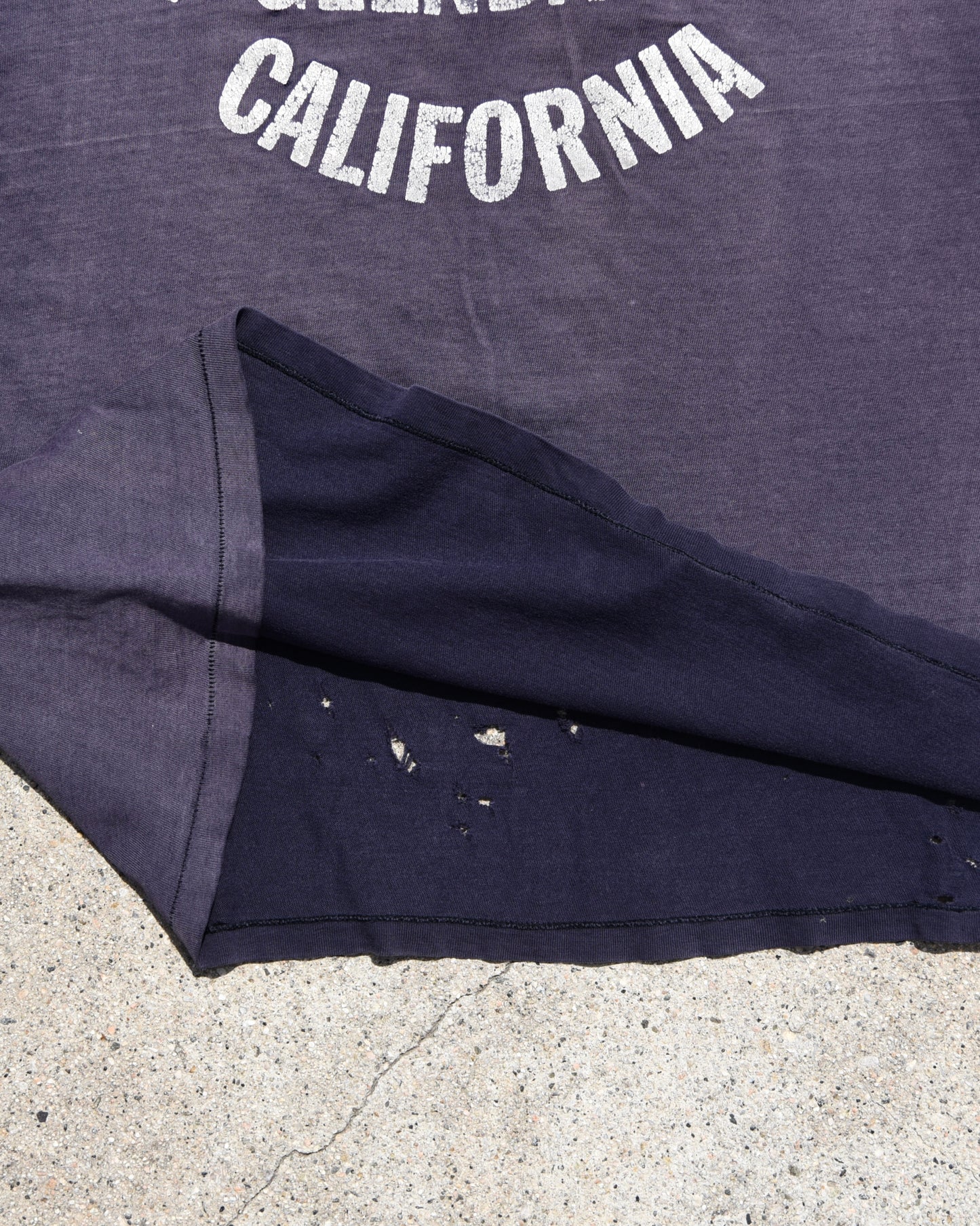 1970s Faded and Repaired Harley Davidson More Than A Machine Tshirt