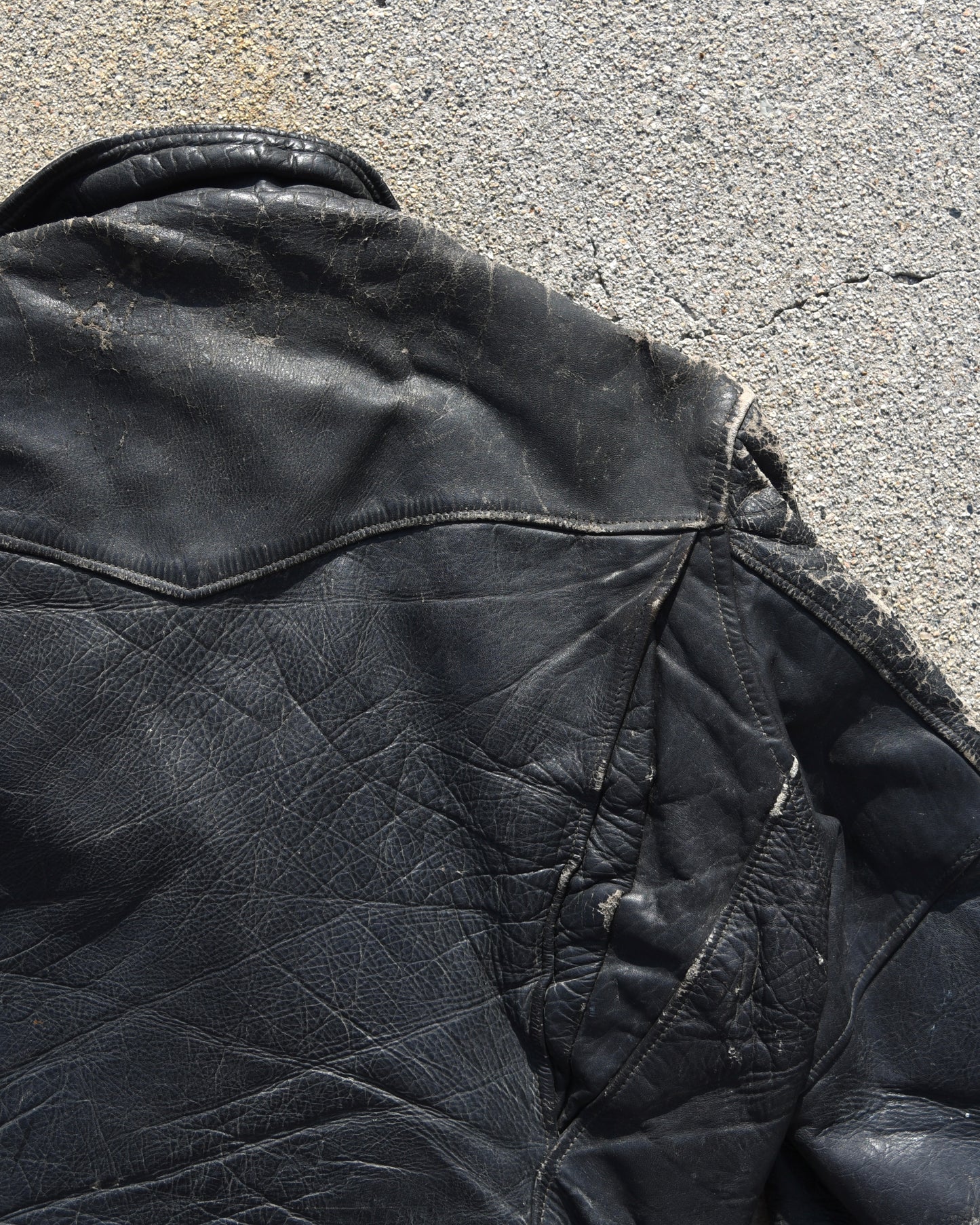 1950s Hercules Horsehide Motorcycle Jacket