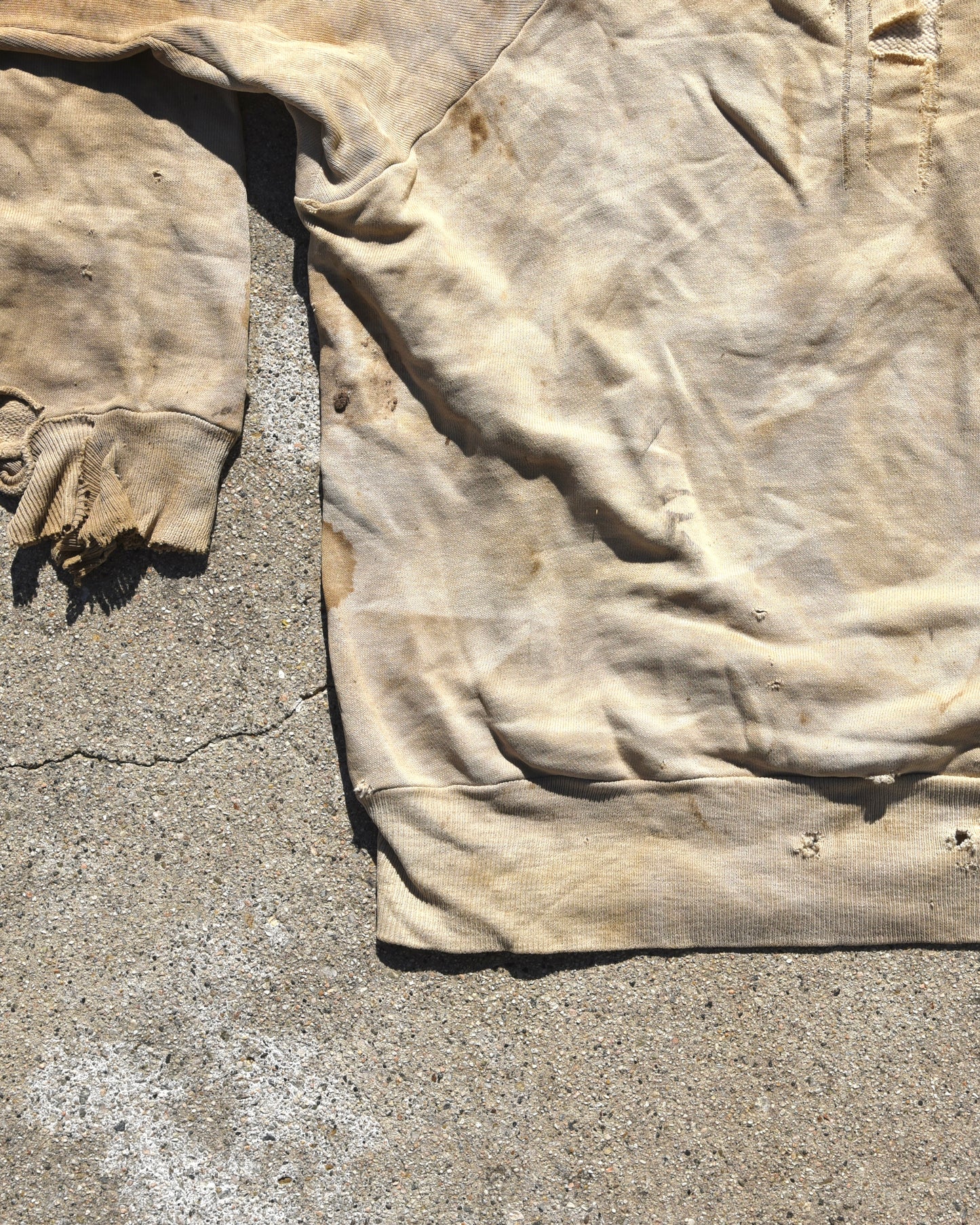 1950s Thrashed and Repaired Hoodie