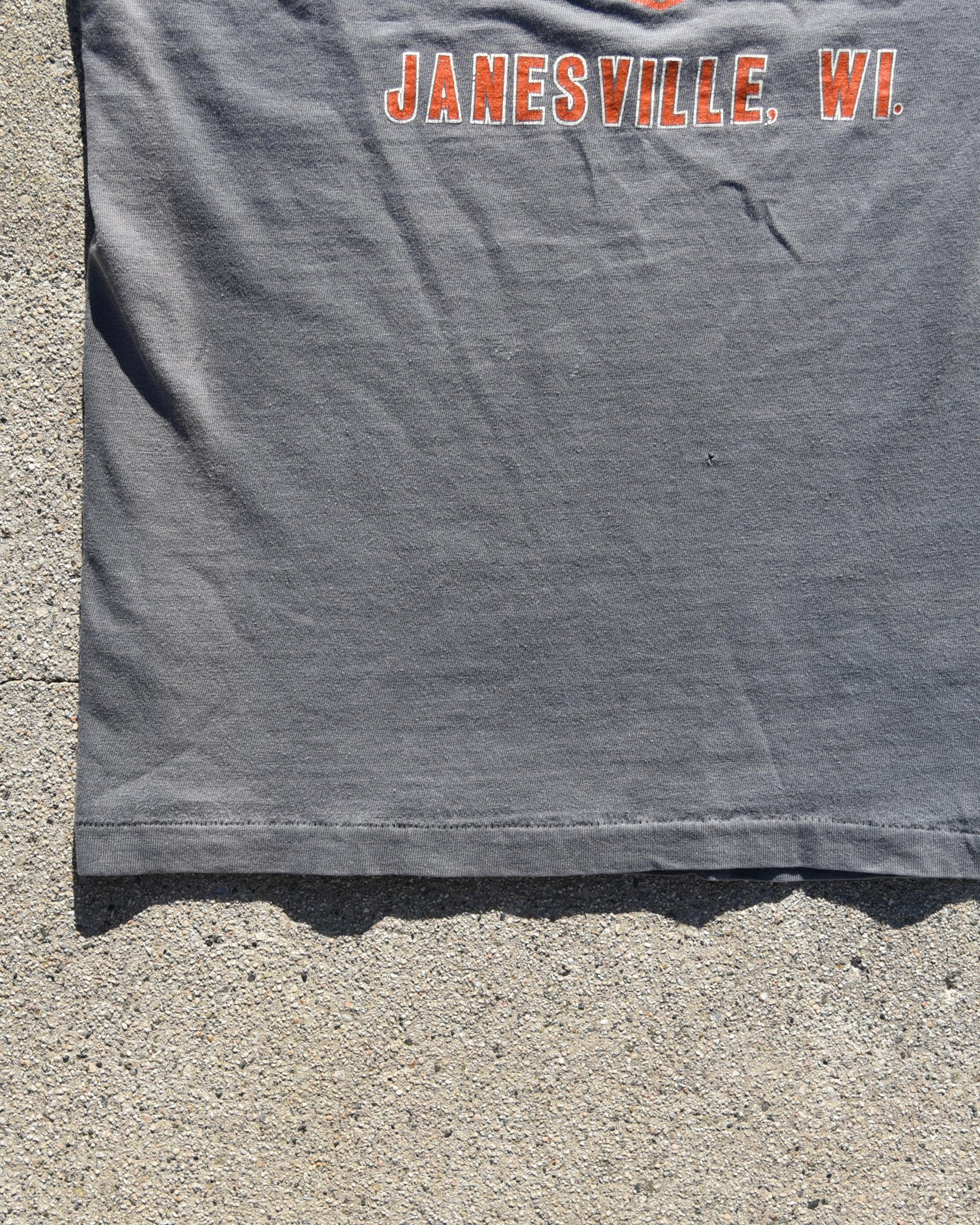 1980s Faded Harley This Birds For You Tshirt