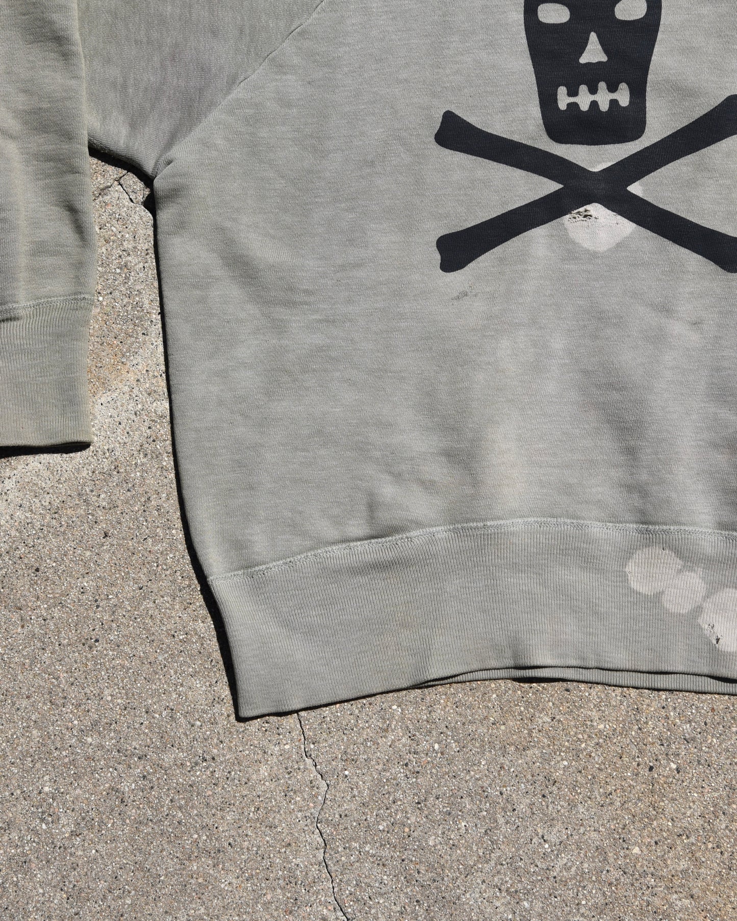 1960s Skull and Bones Sweatshirt