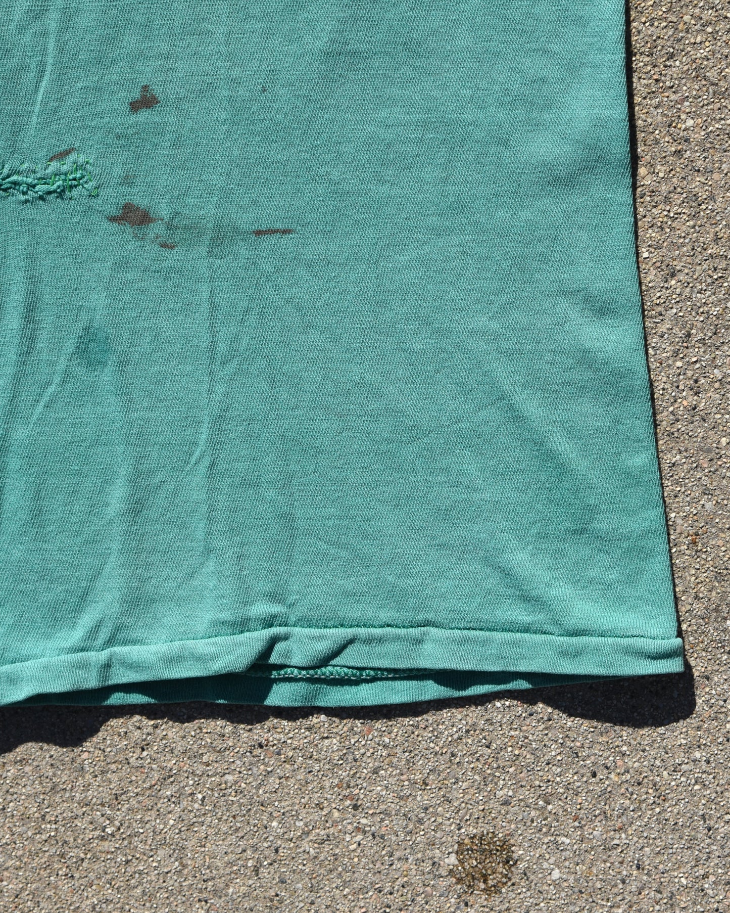 1970s Russell Athletic Tshirt - Faded Repaired