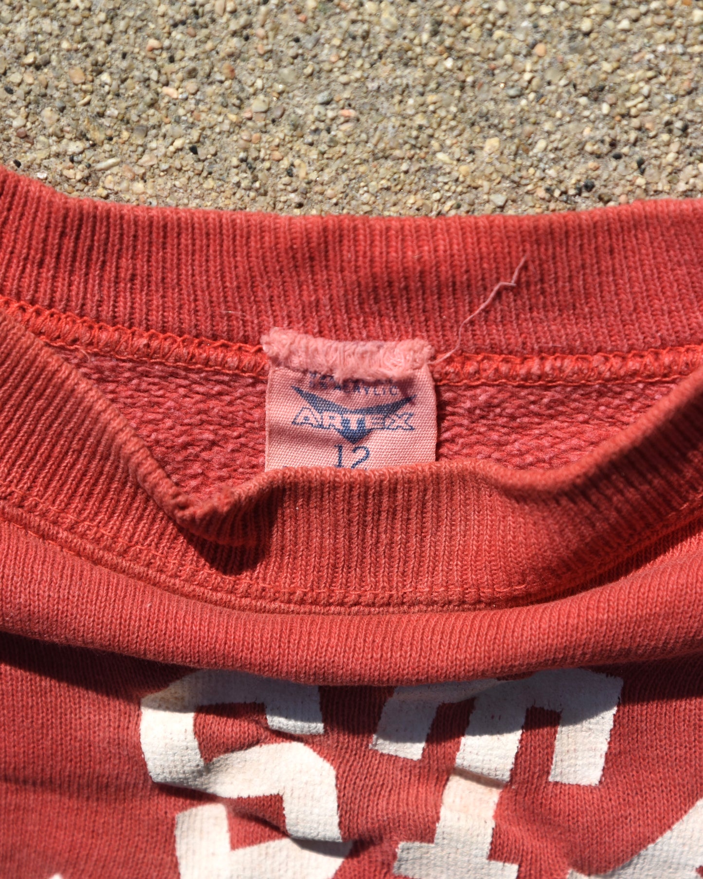 1950s N.C. State University Wolf Pack Sweatshirt Faded Youth