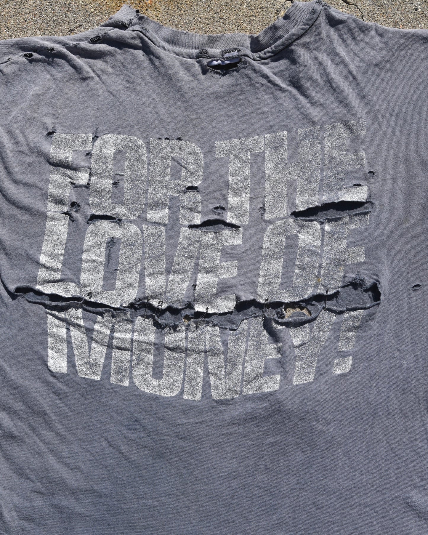 1989 Thrashed and Faded Bulletboys For The Love of Money Tshirt
