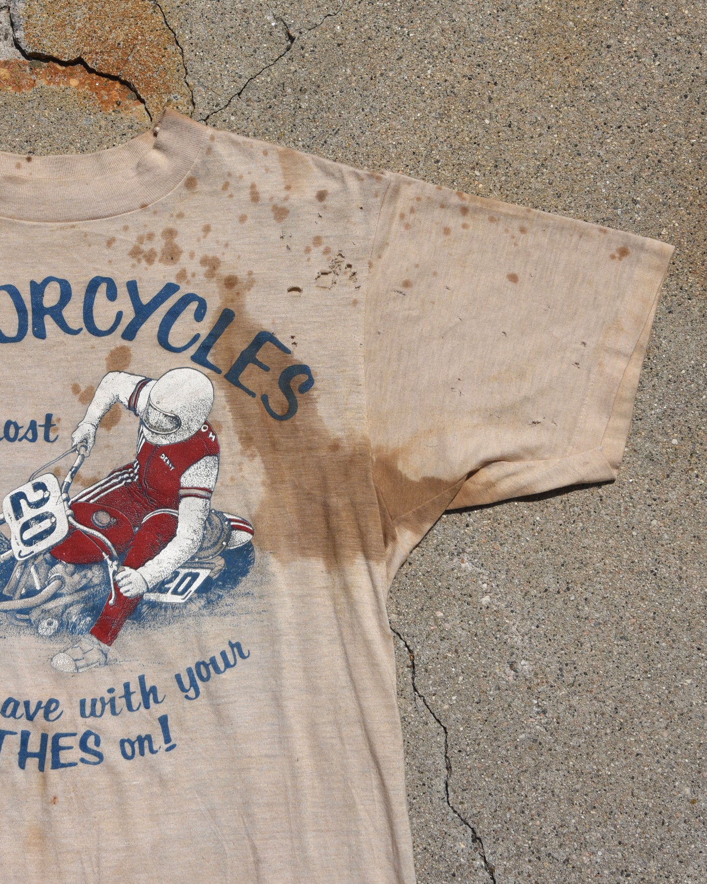 1970s Motorcycles The Most Fun You Can Have With Your Clothes On Tshirt