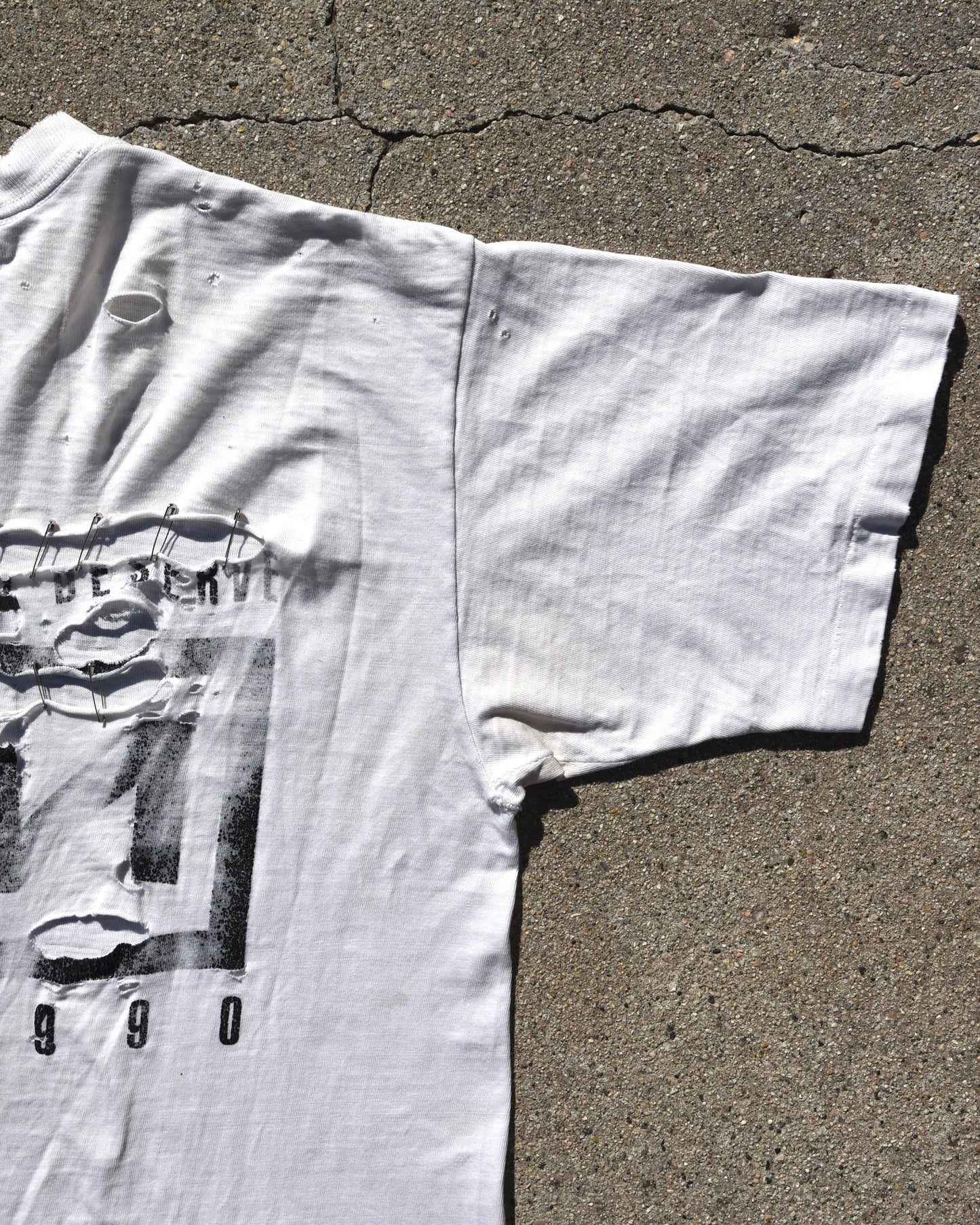 Nine Inch Nails Hate 1990 You Get What You Deserve Tshirt Oneita XL