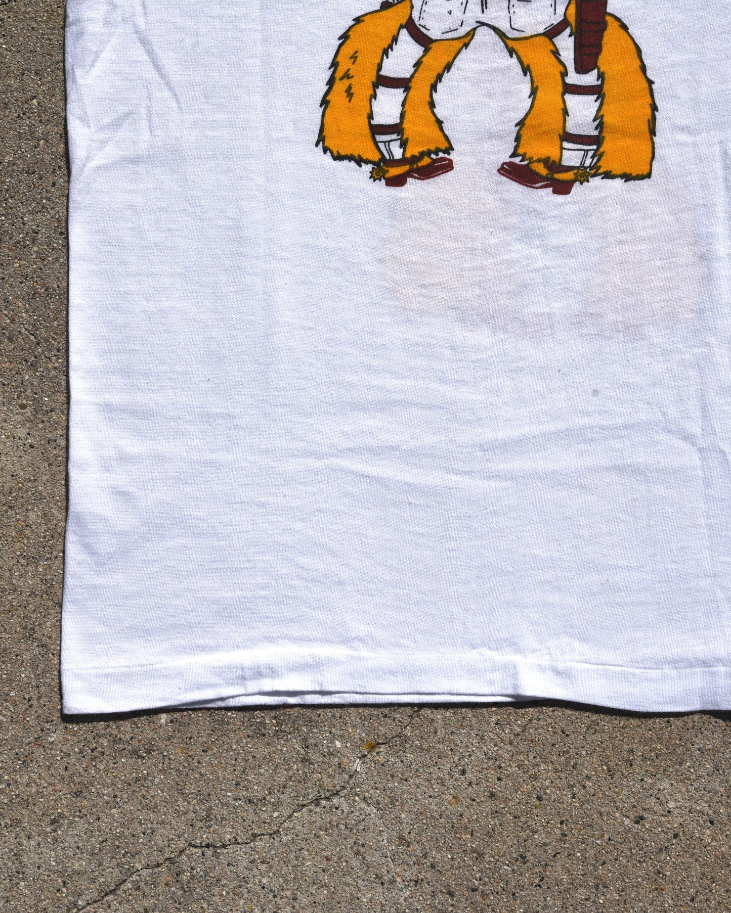 1970s Cowboy Ringer Tshirt