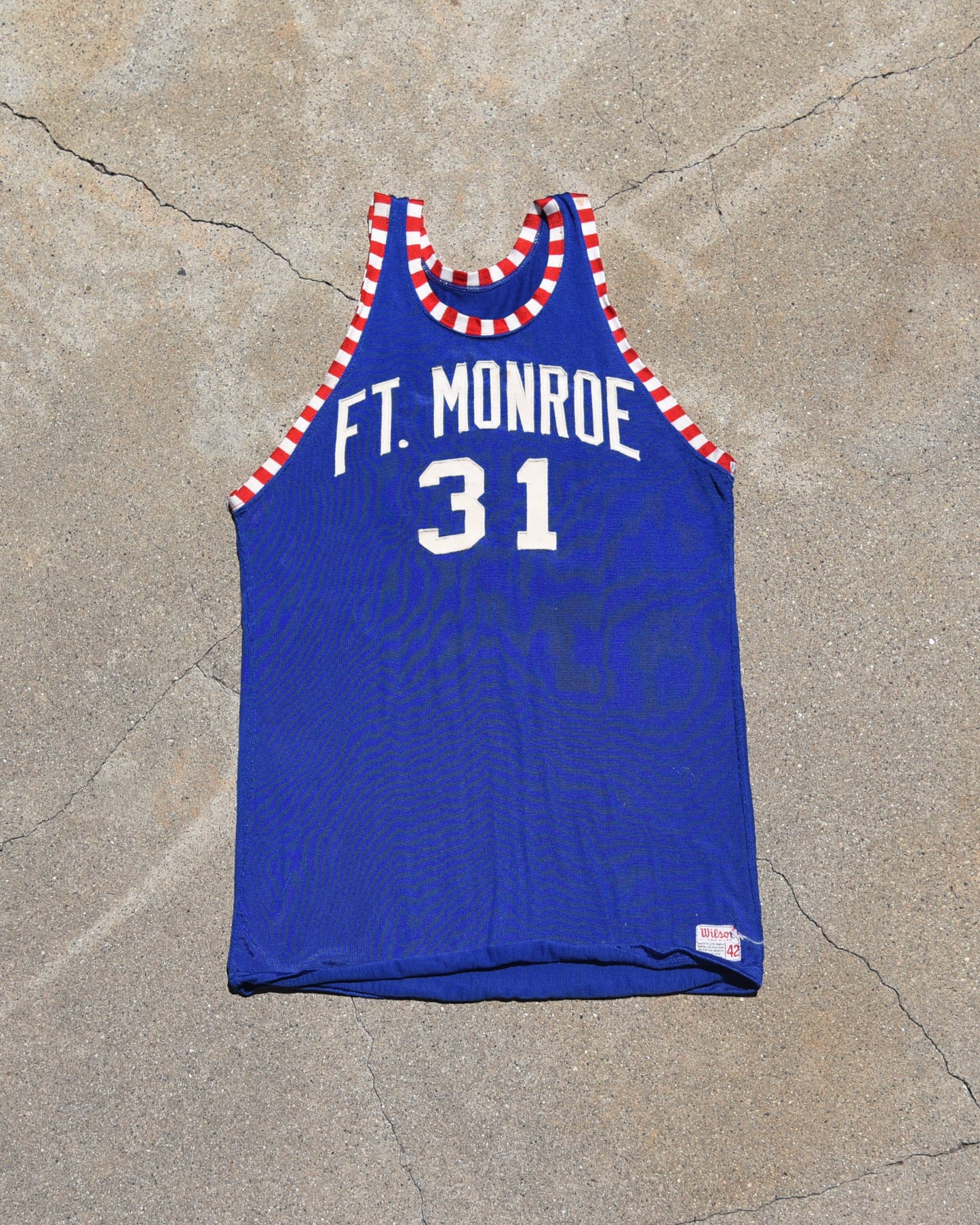 1950s Ft. Monroe Basketball Jersey