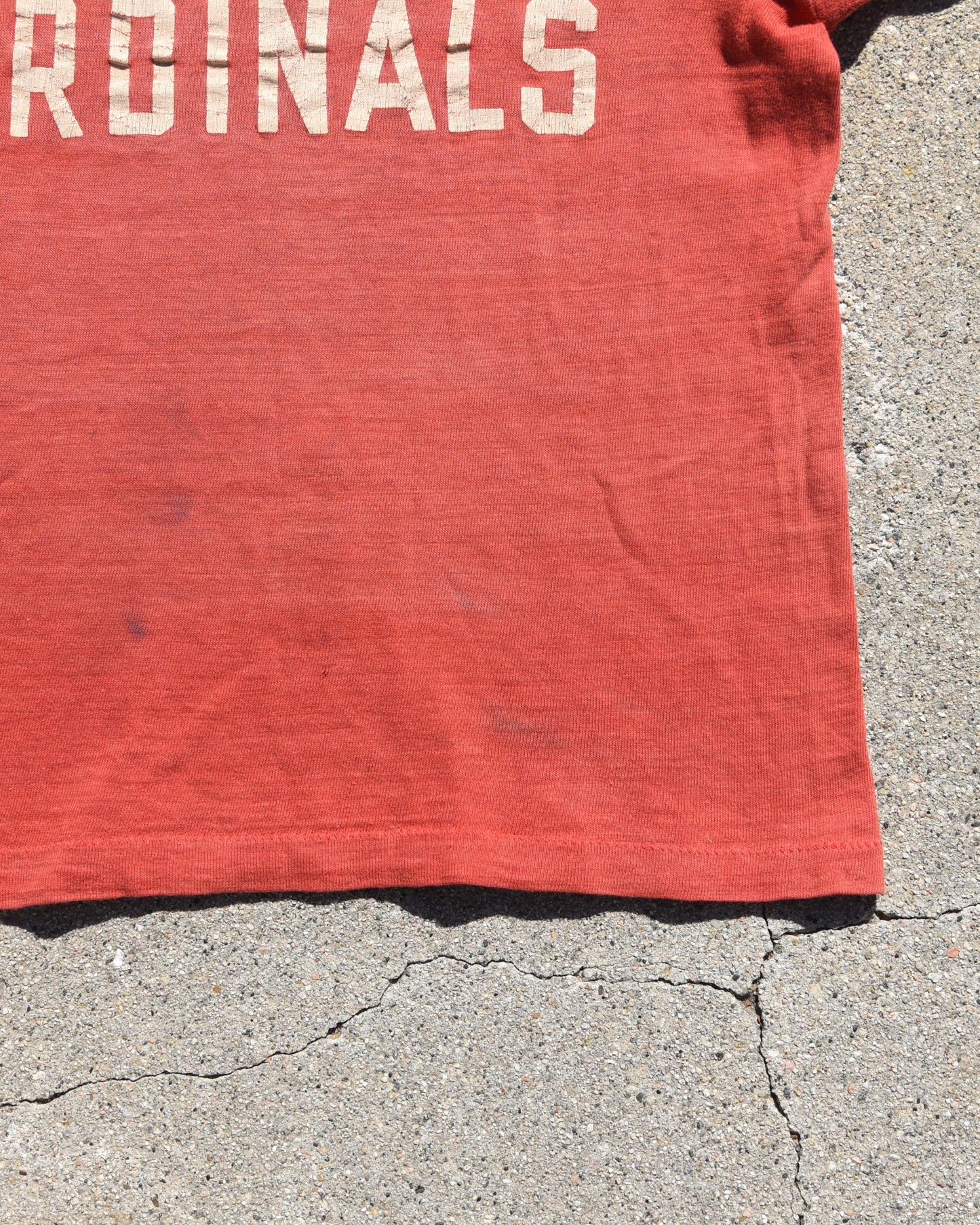 1950s Sun Faded Junior All American Cardinals Tshirt