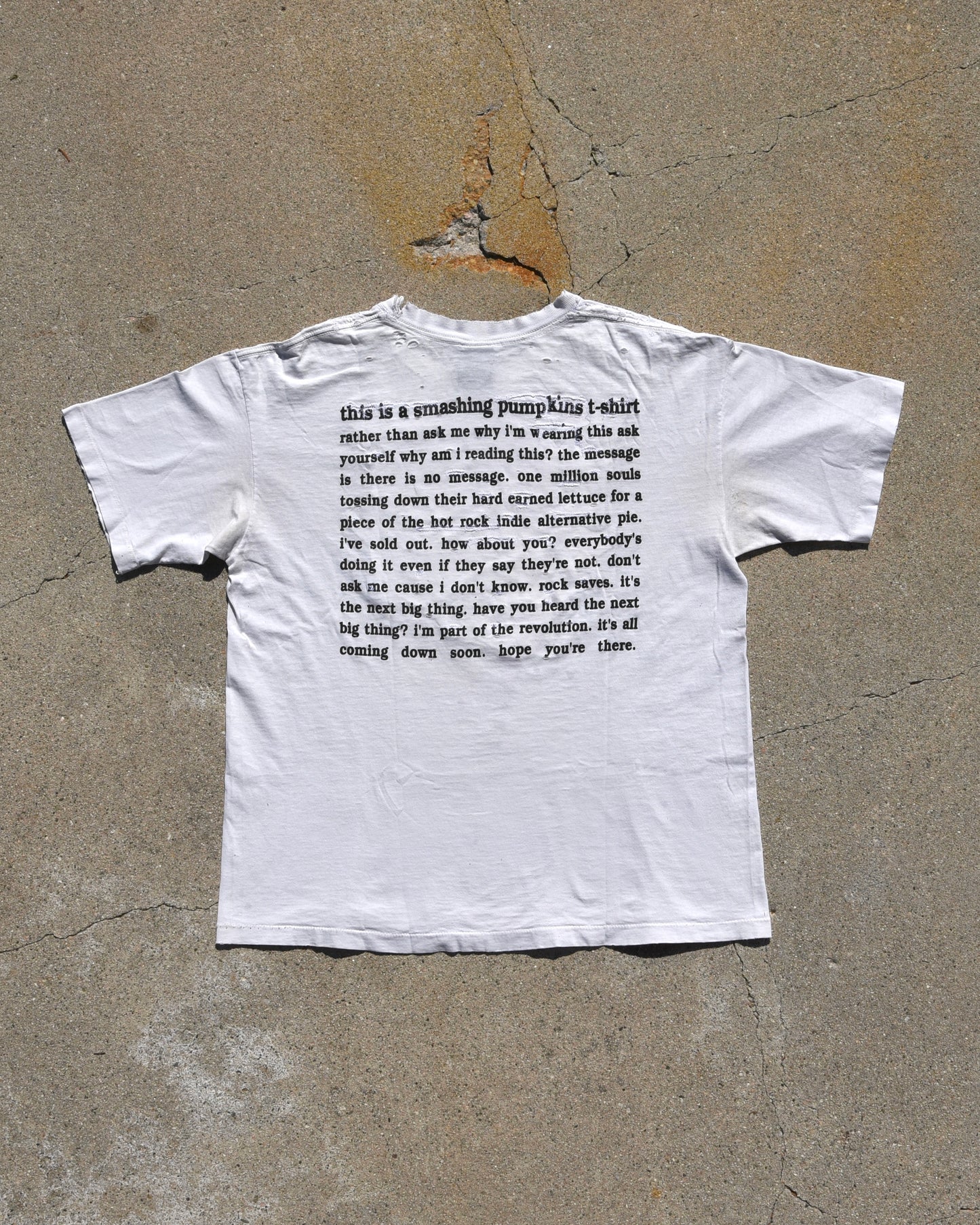 1993 Smashing Pumpkins Heart Manifesto Tshirt