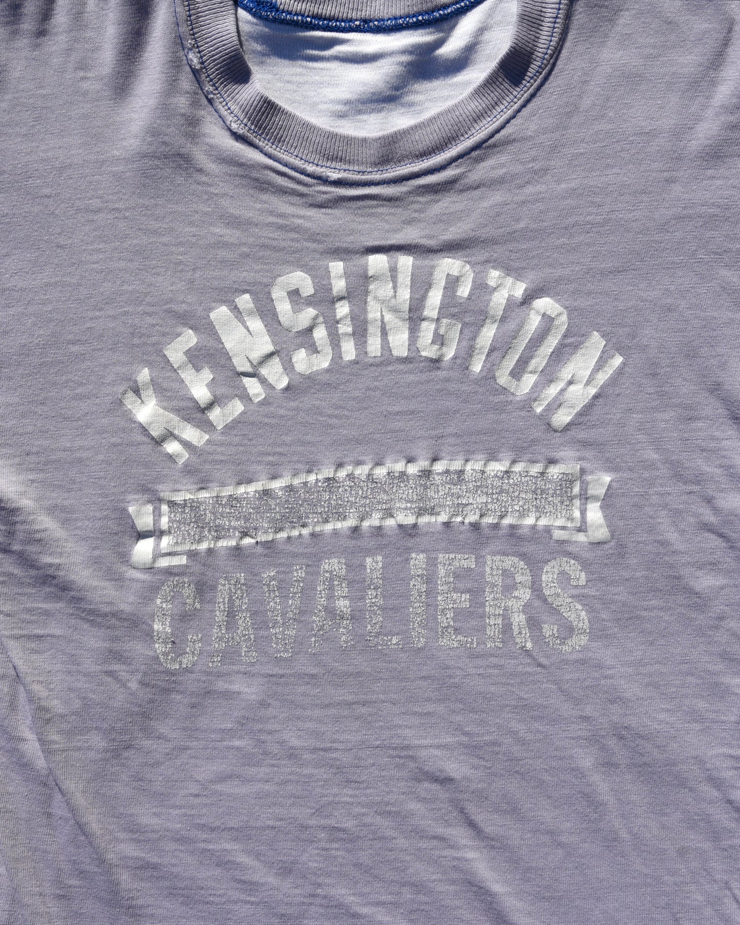 1960s Kensington Cavaliers Double Face Tshirt Sun Faded