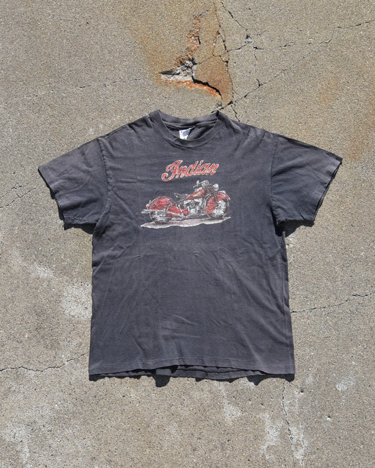1980s Sun Faded Indian Motorcycles Tshirt