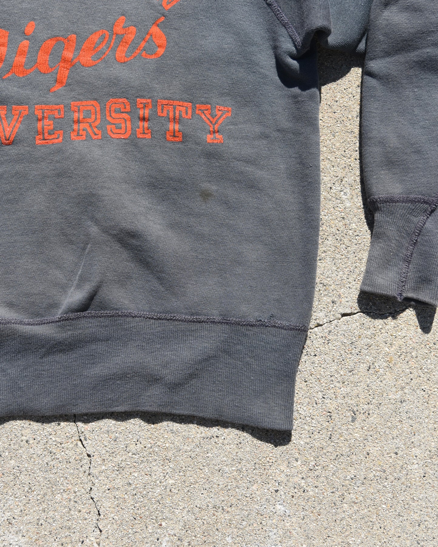 1950s Champion Clemson Tigers University Sweatshirt