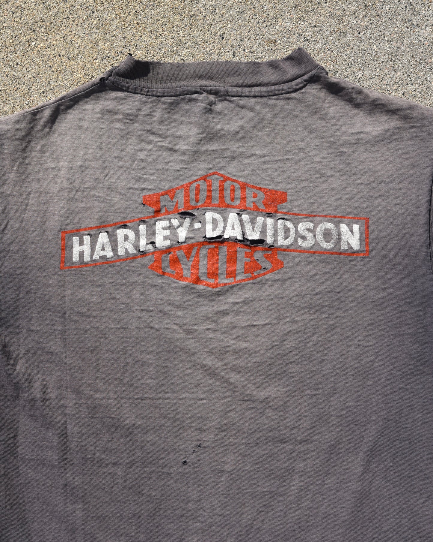 1970s Sun Faded Mr. Hawgs Harley Tshirt