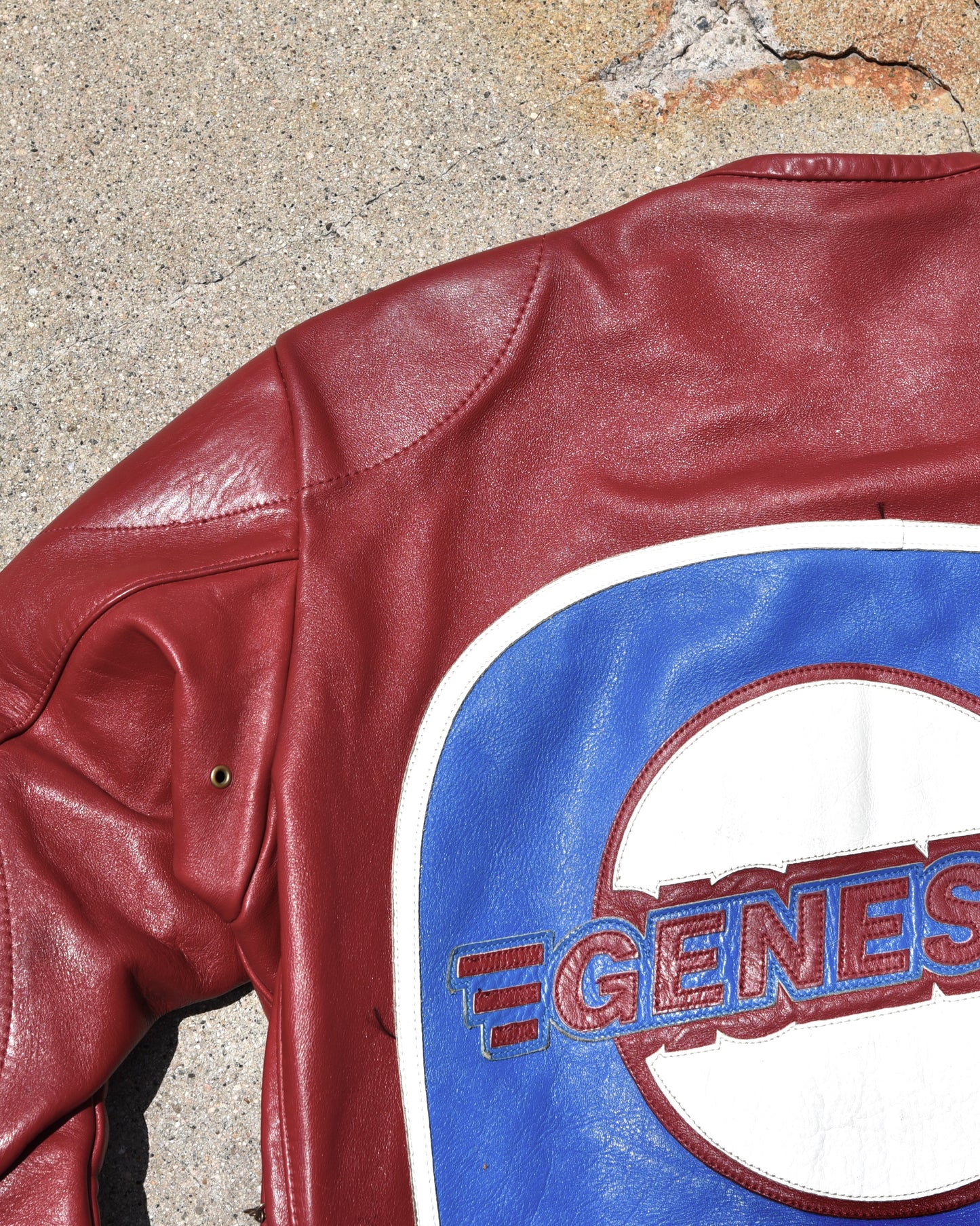 1990s Vanson Leathers Genesis NYC Motorcycle Jacket