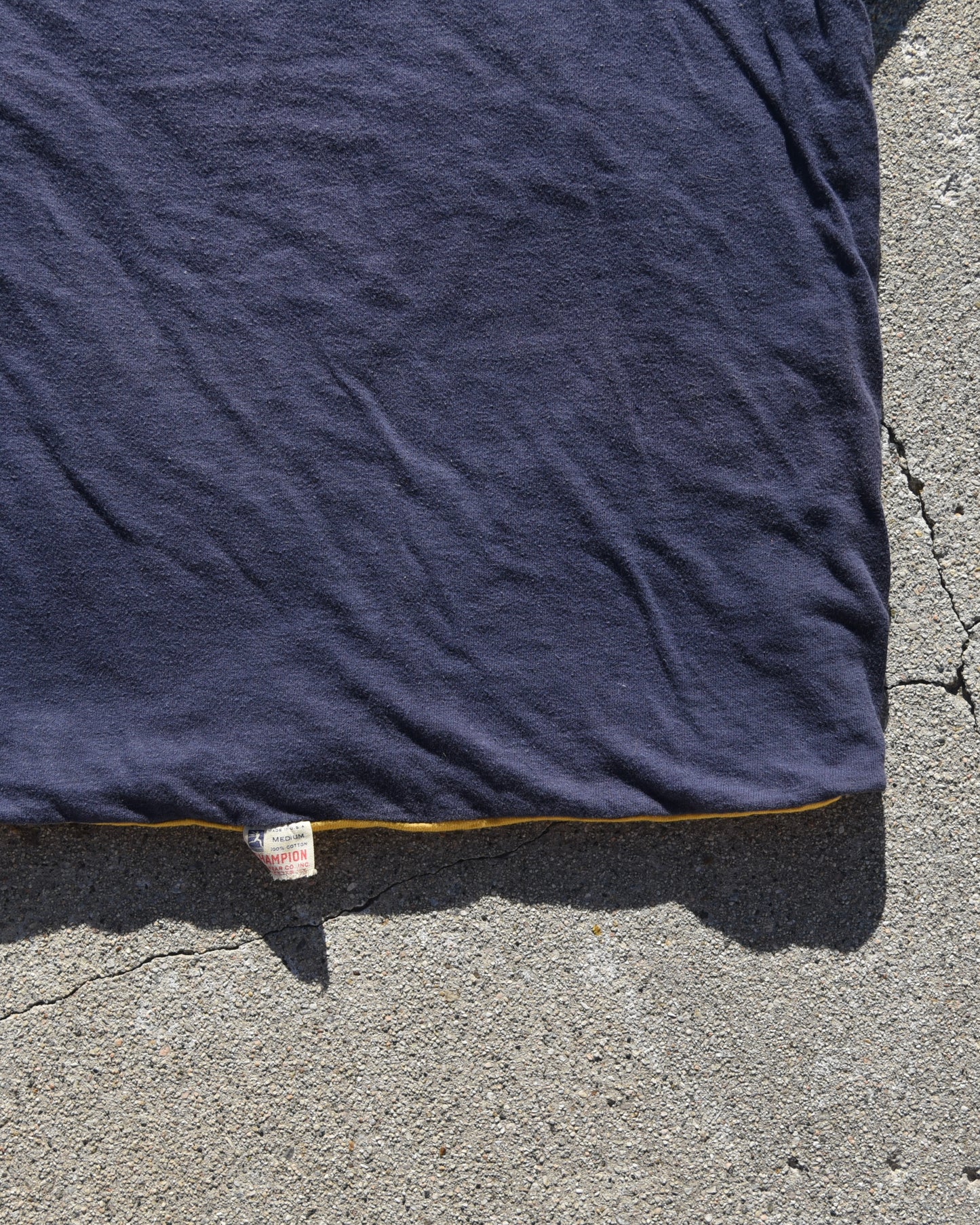 1950s Champion Running Man Millersville State Double Face Tshirt