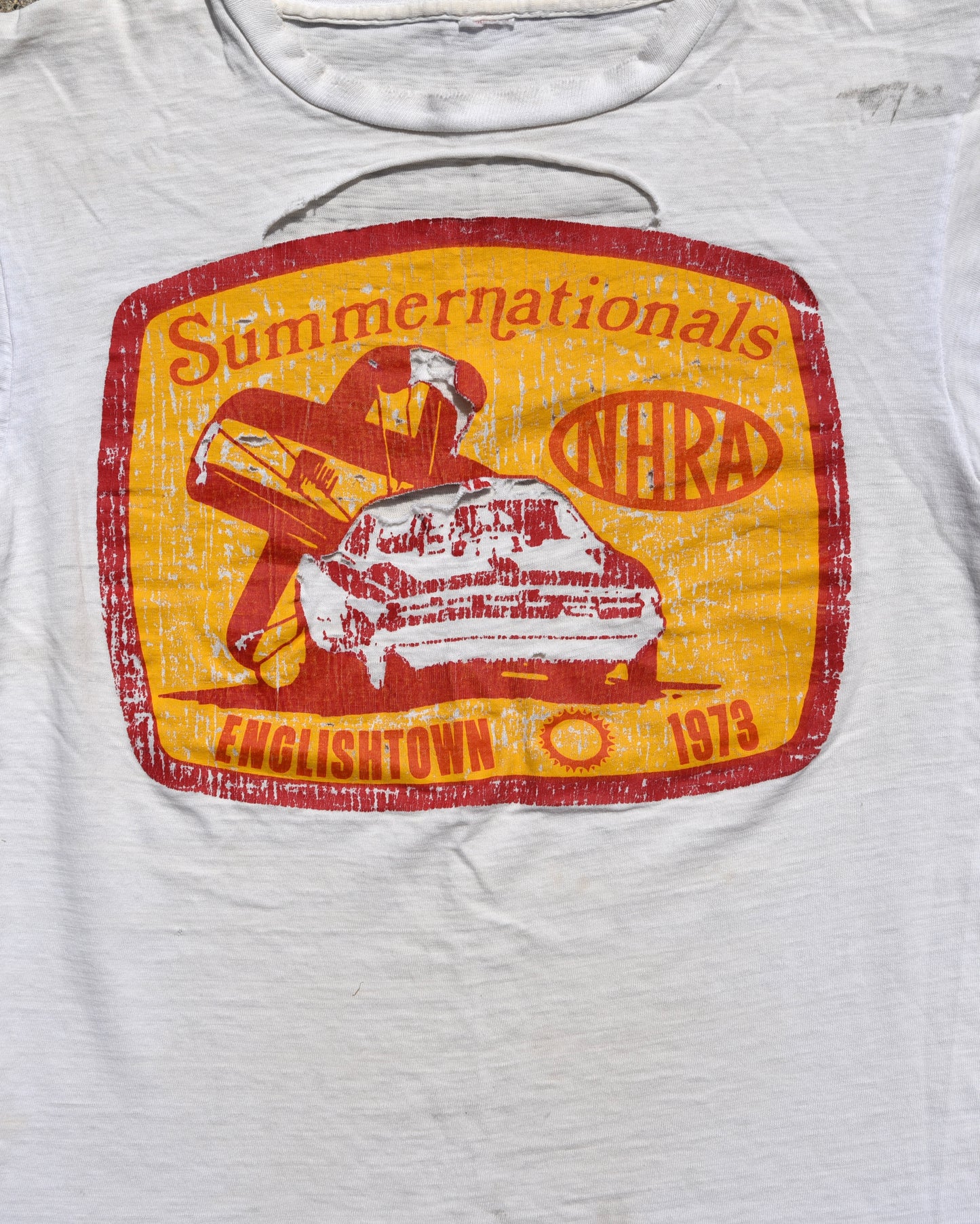 1973 Thrashed NHRA Summernationals Tshirt