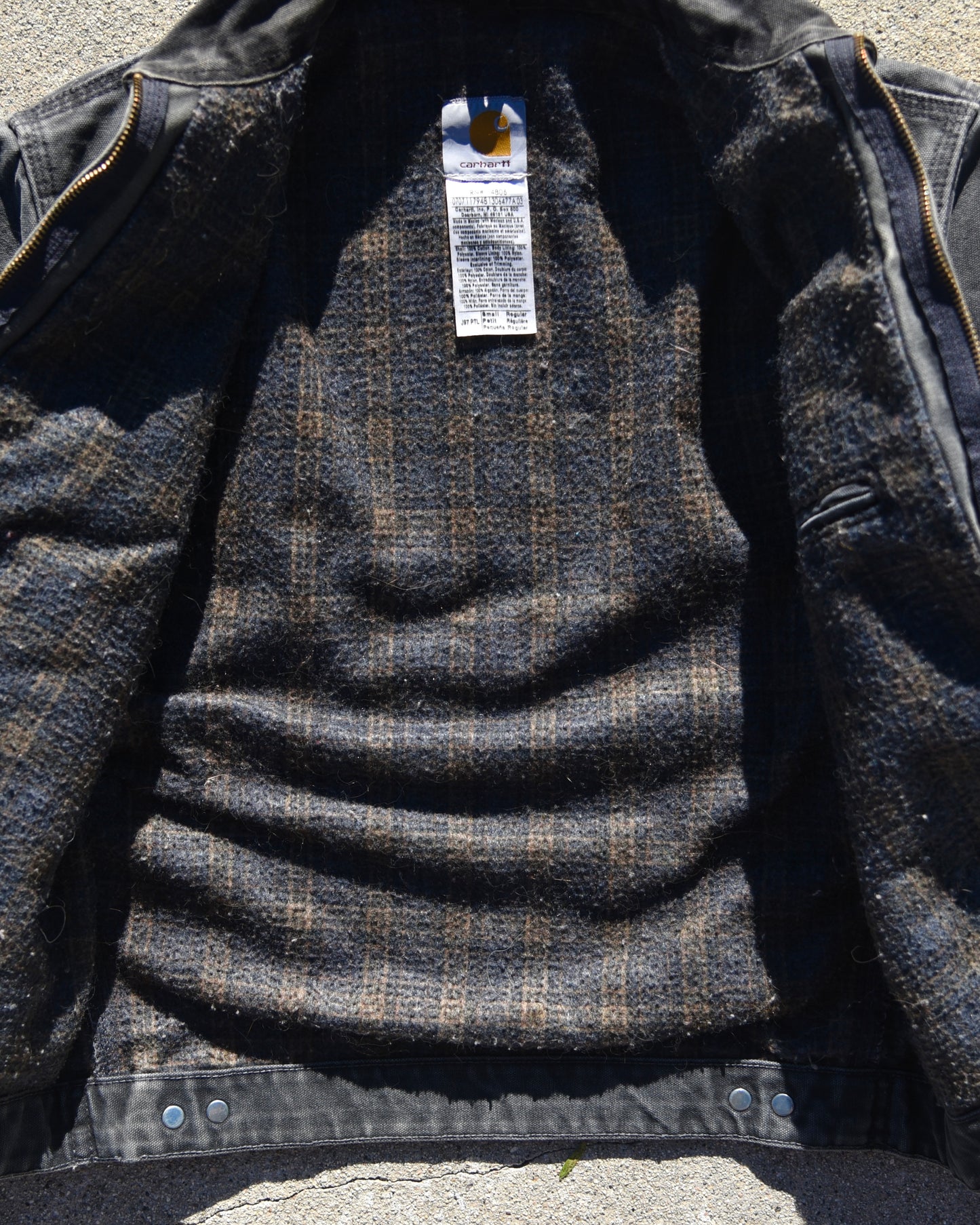 Carhartt J97 PTL Petrol Detroit Jacket - Small