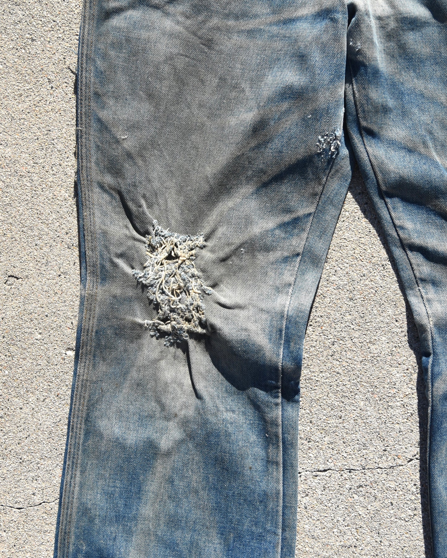 1970s Wrangler Bell Bottoms - Whisker Fading