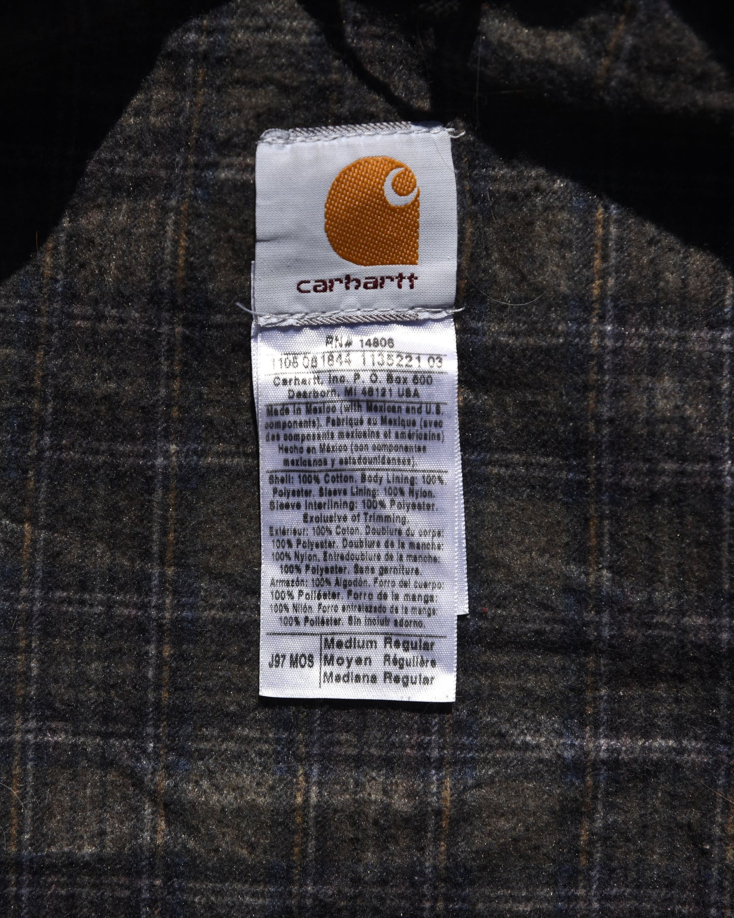 Carhartt J97 MOS Moss Green Detroit Jacket