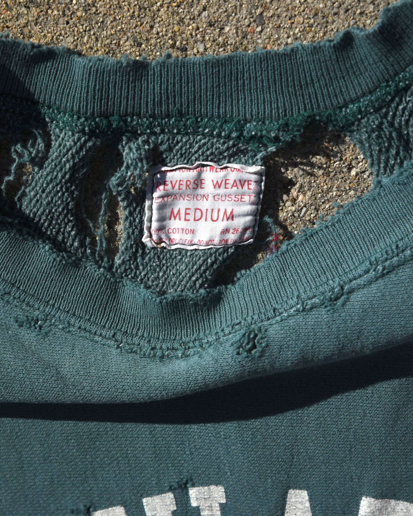 1960s Champion Reverse Weave “Expansion Gusset” Sweatshirt￼