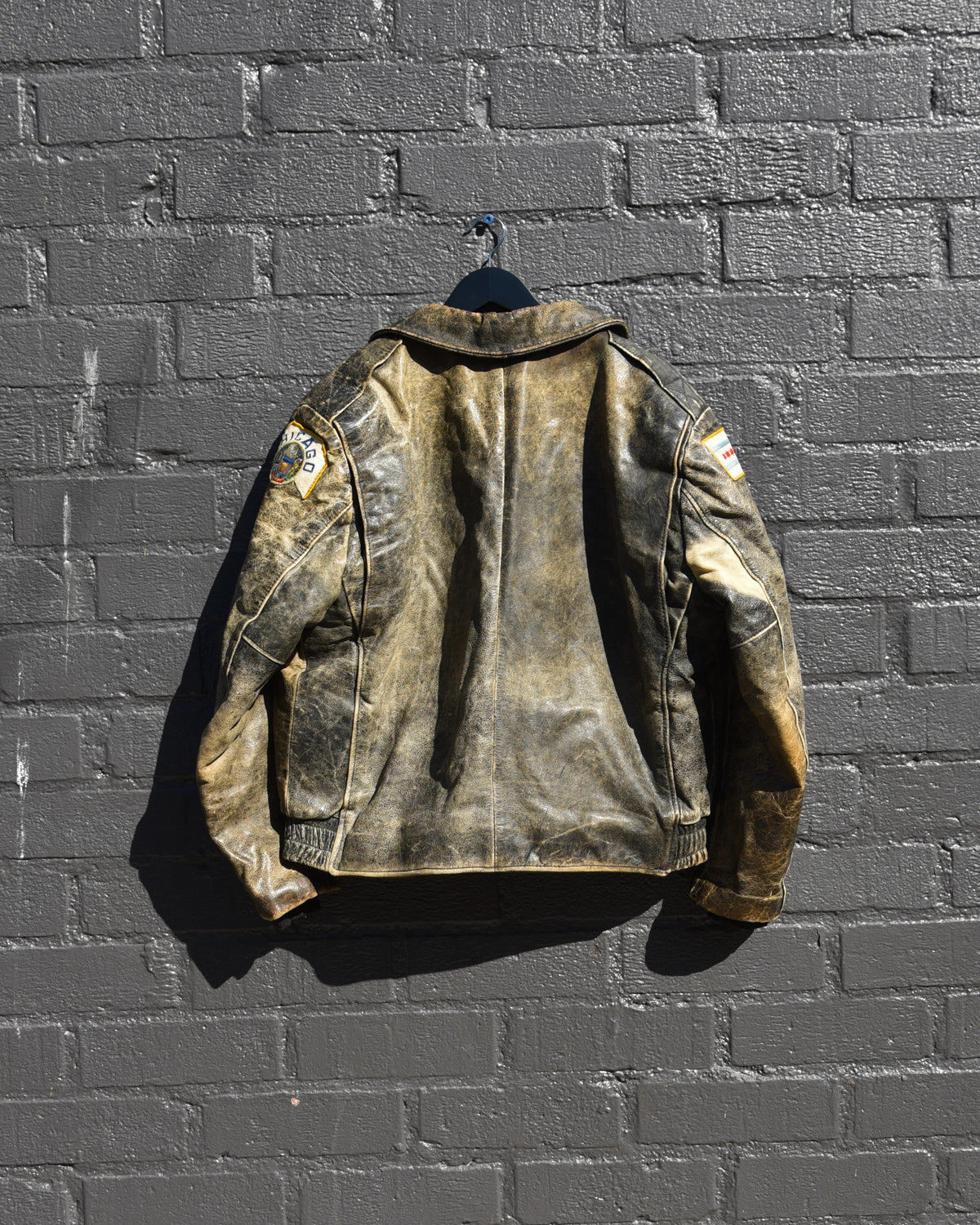 1960s Chicago PD Leather Jacket
