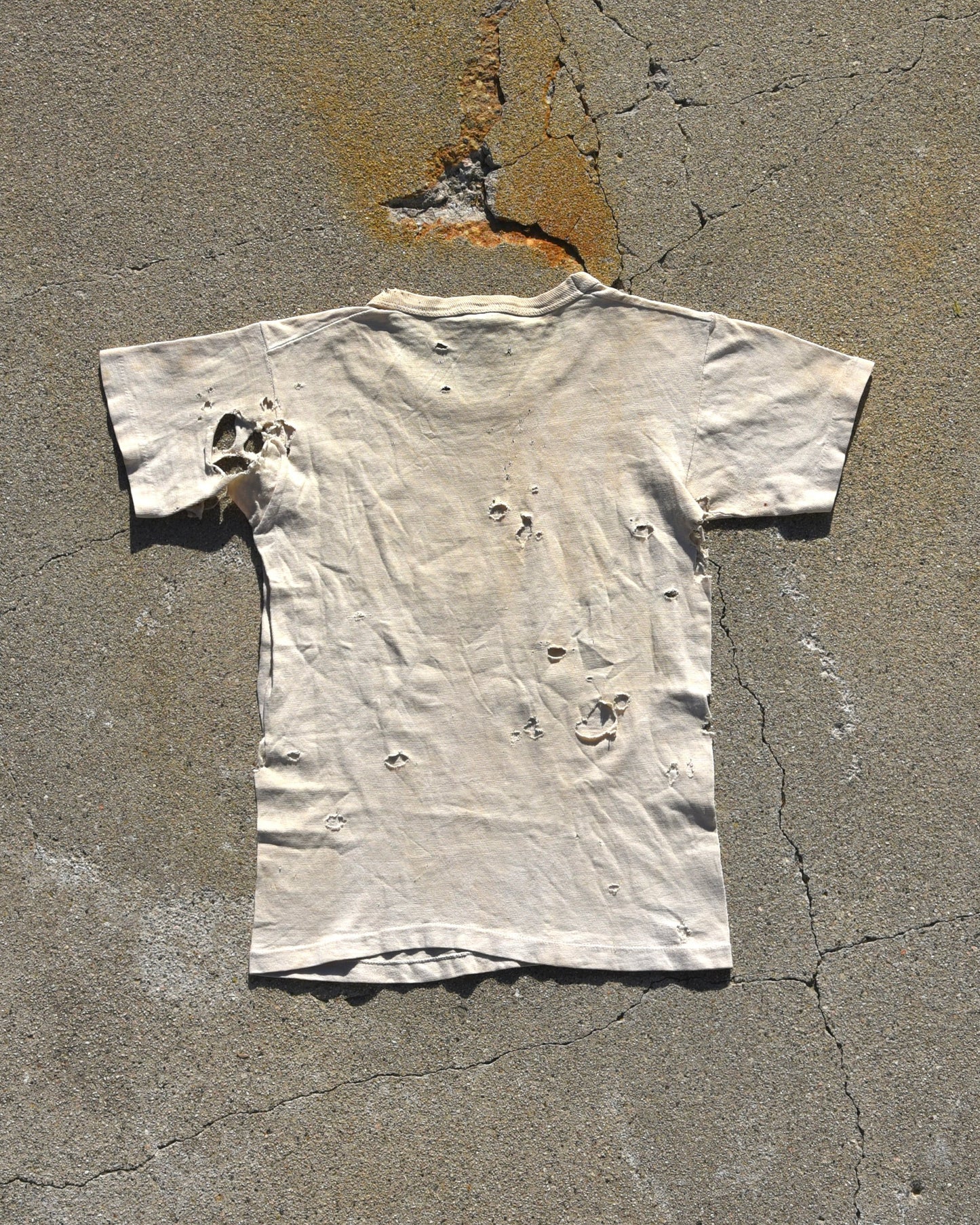1950s Thrashed Celeste Phys Ed Tshirt