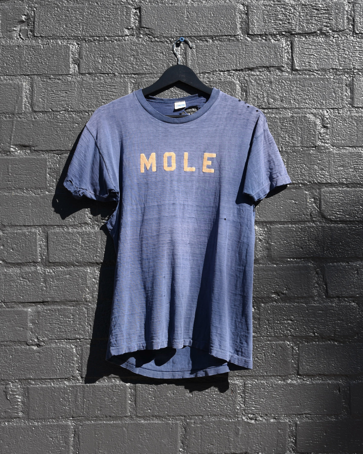 1970s Thrashed Mole Gold Bar Tshirt