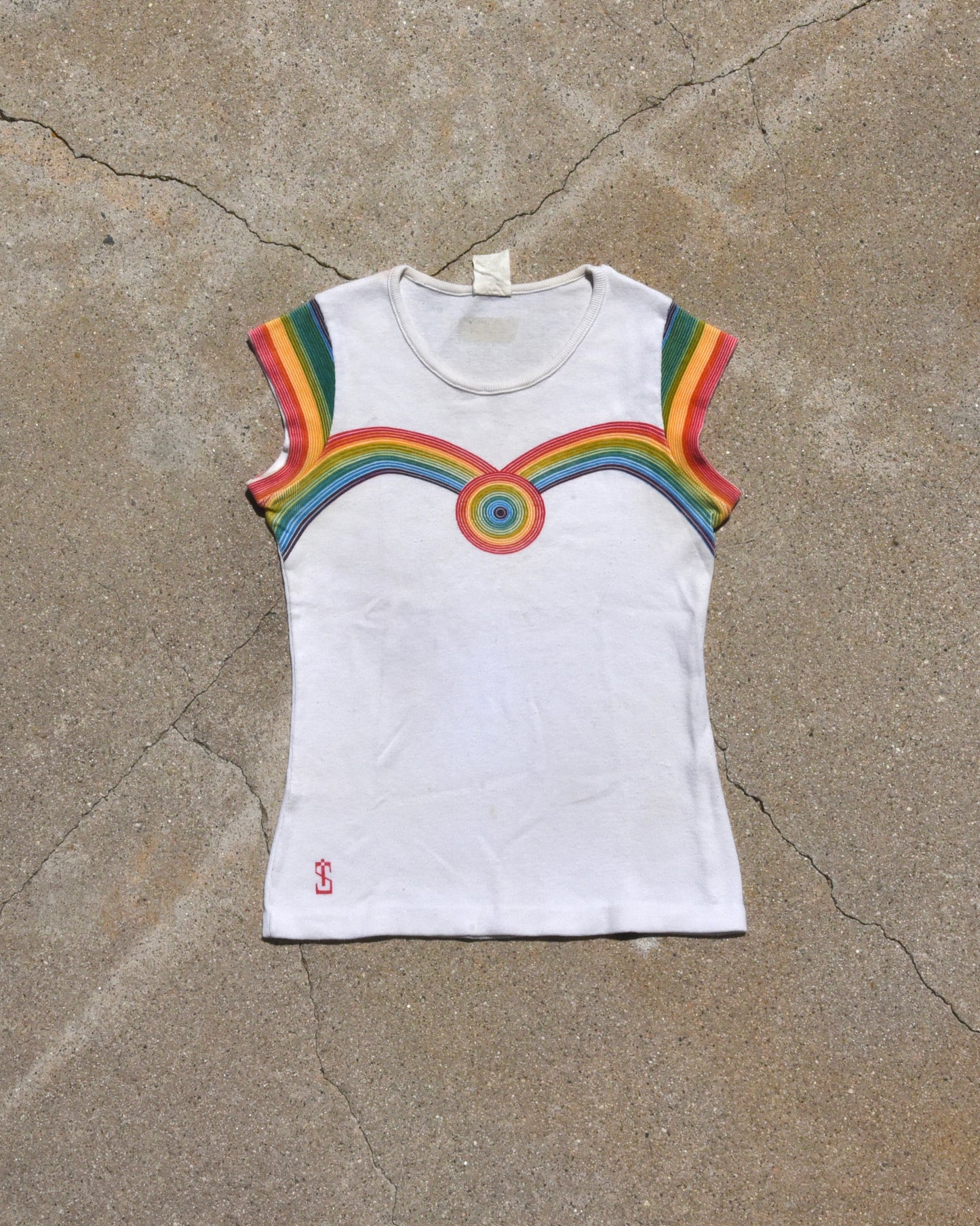 1970s Rainbow Femme Tshirt