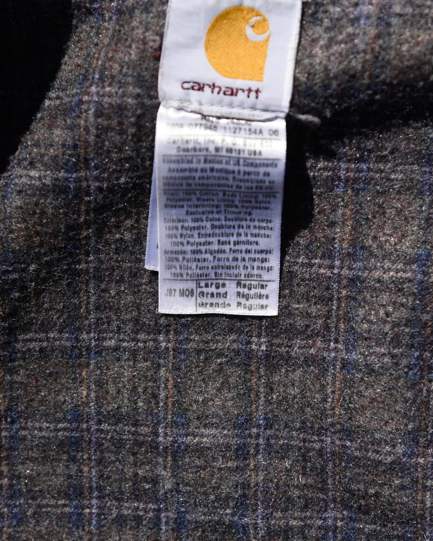 Carhartt J97 MOS Detroit Jacket  Moss Green - Large