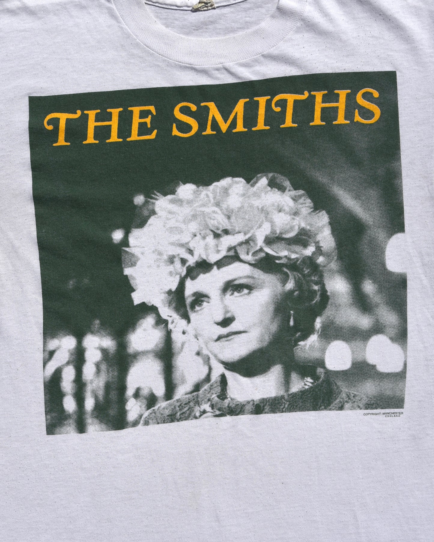 1980s The Smiths Flower Crown Tshirt