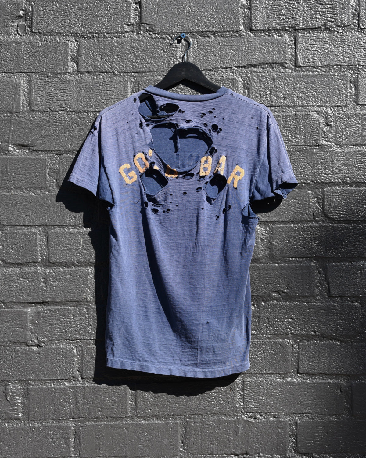 1970s Thrashed Mole Gold Bar Tshirt