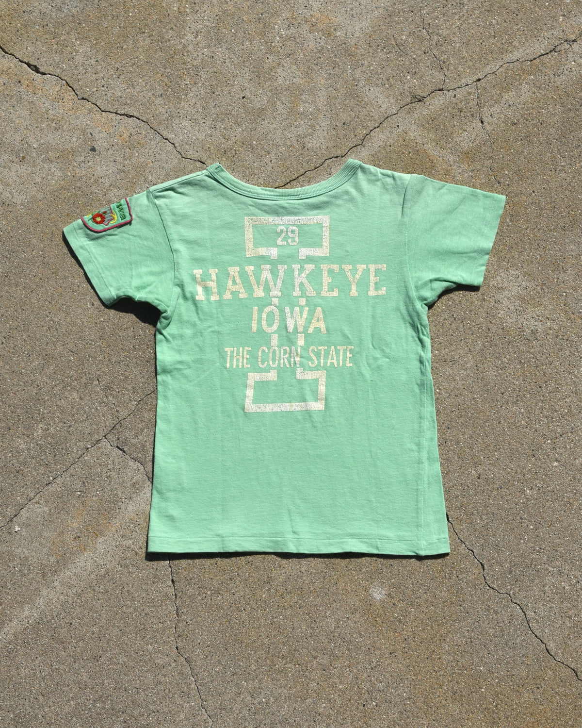 Denim Dungaree Iowa Hawkeye Tshirt