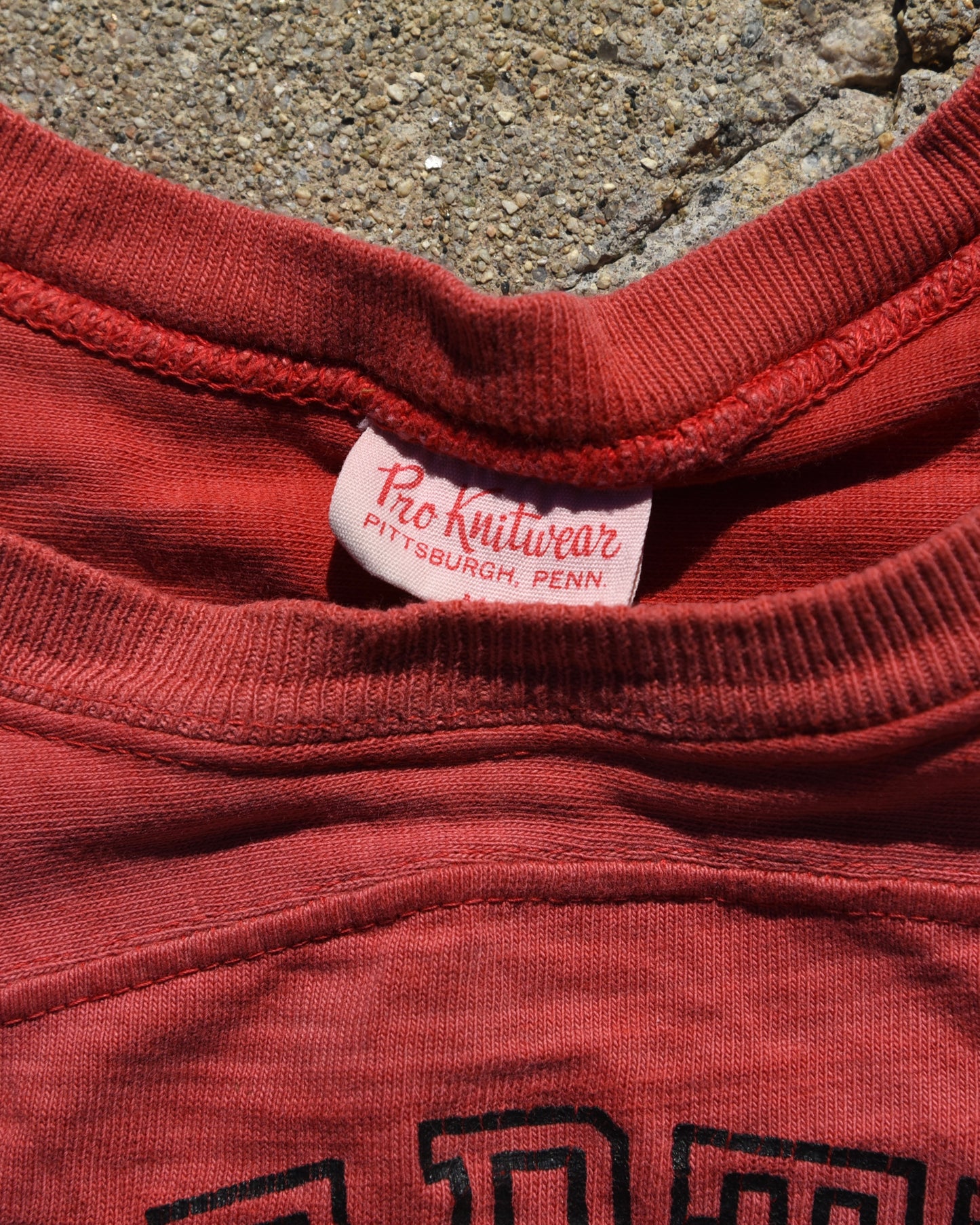 1960s Thrashed and Sun Faded Weir High Jersey