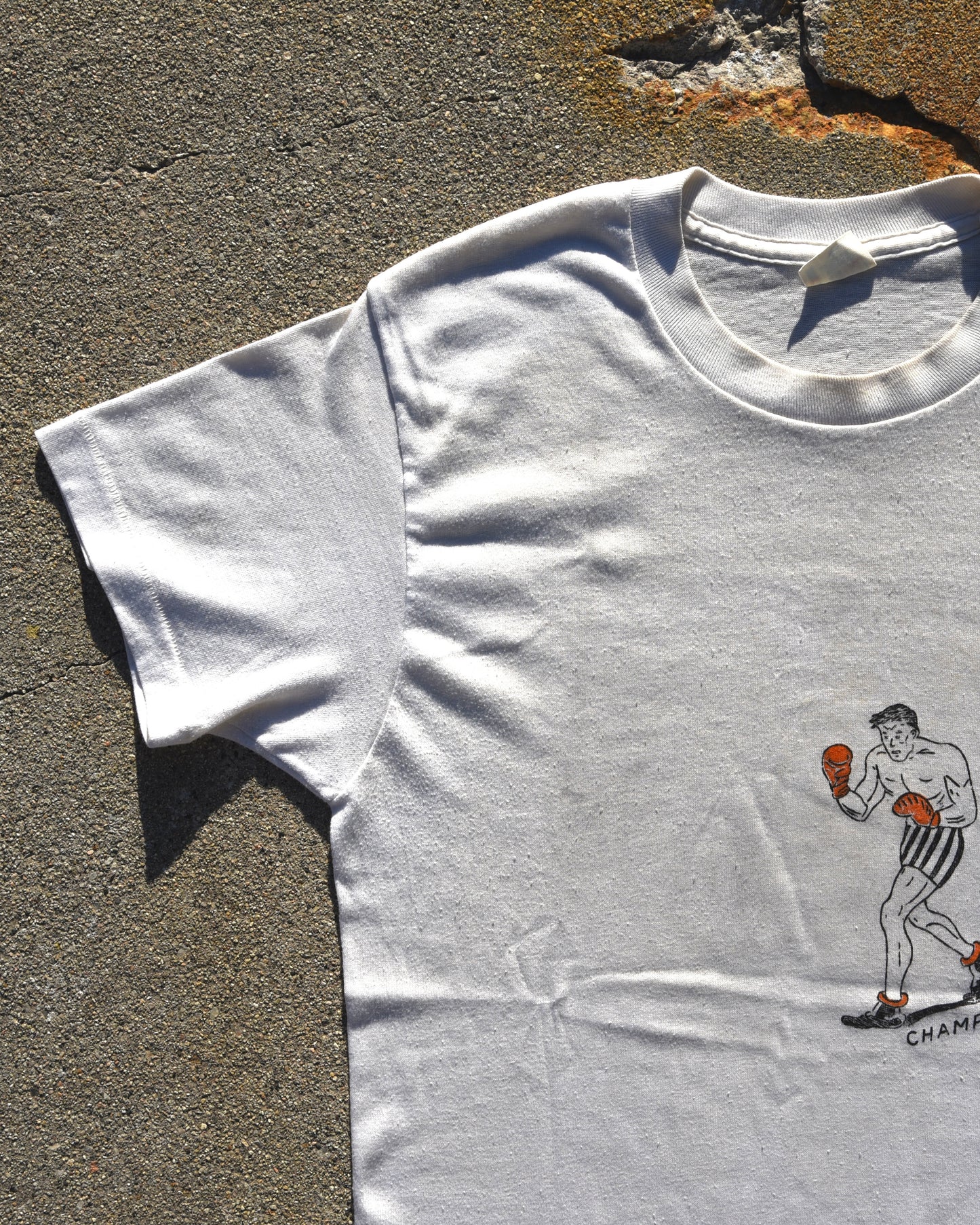 1960s Champ Boxer Stencil Tshirt