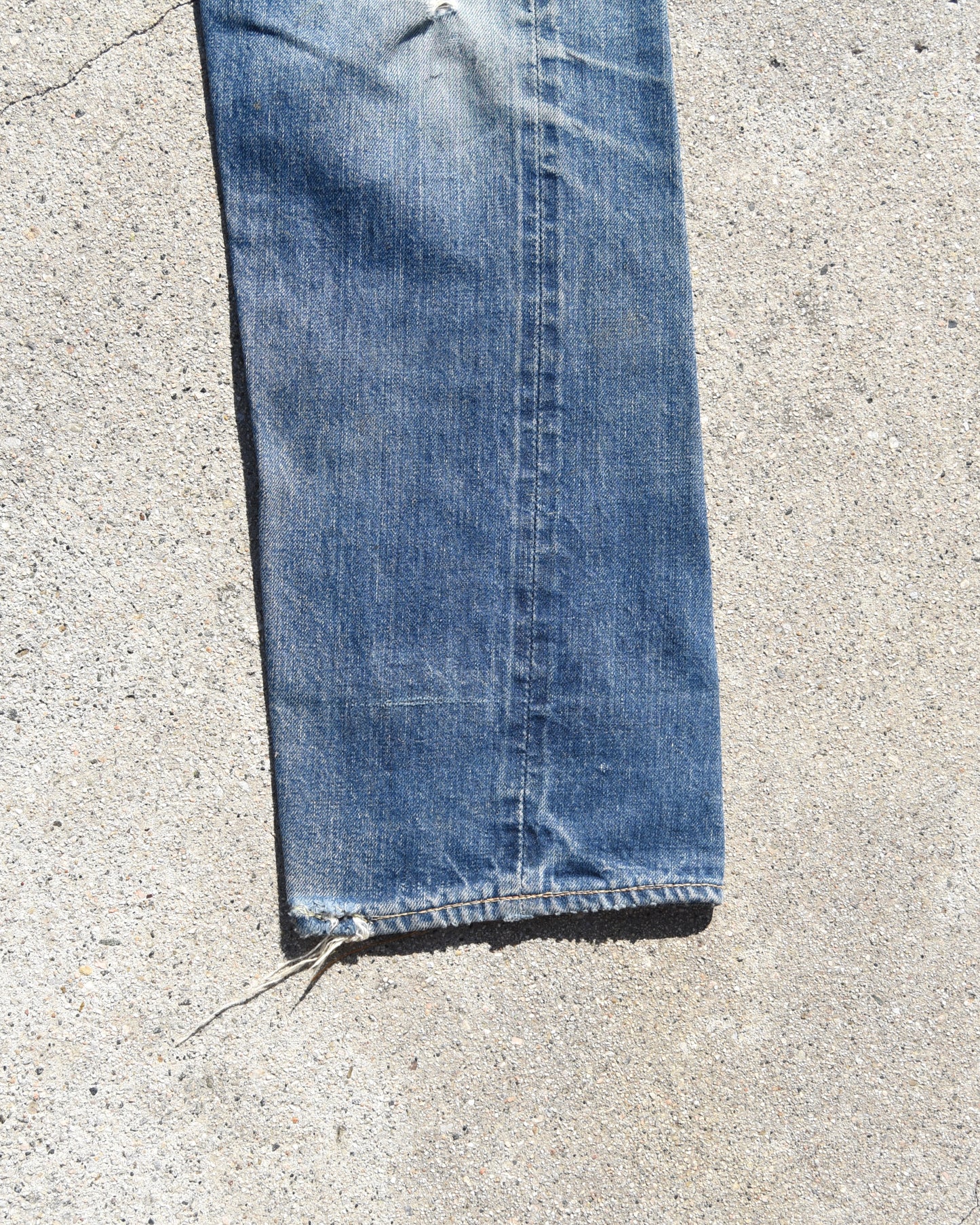 1960s Thrashed Levi’s 501xx Denim Jeans