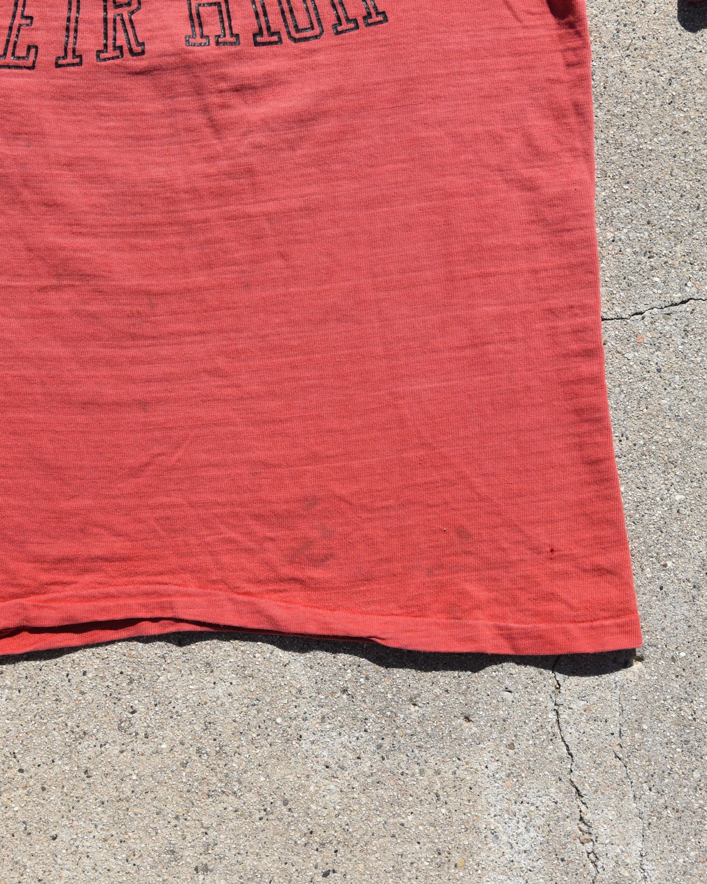 1960s Thrashed and Sun Faded Weir High Jersey