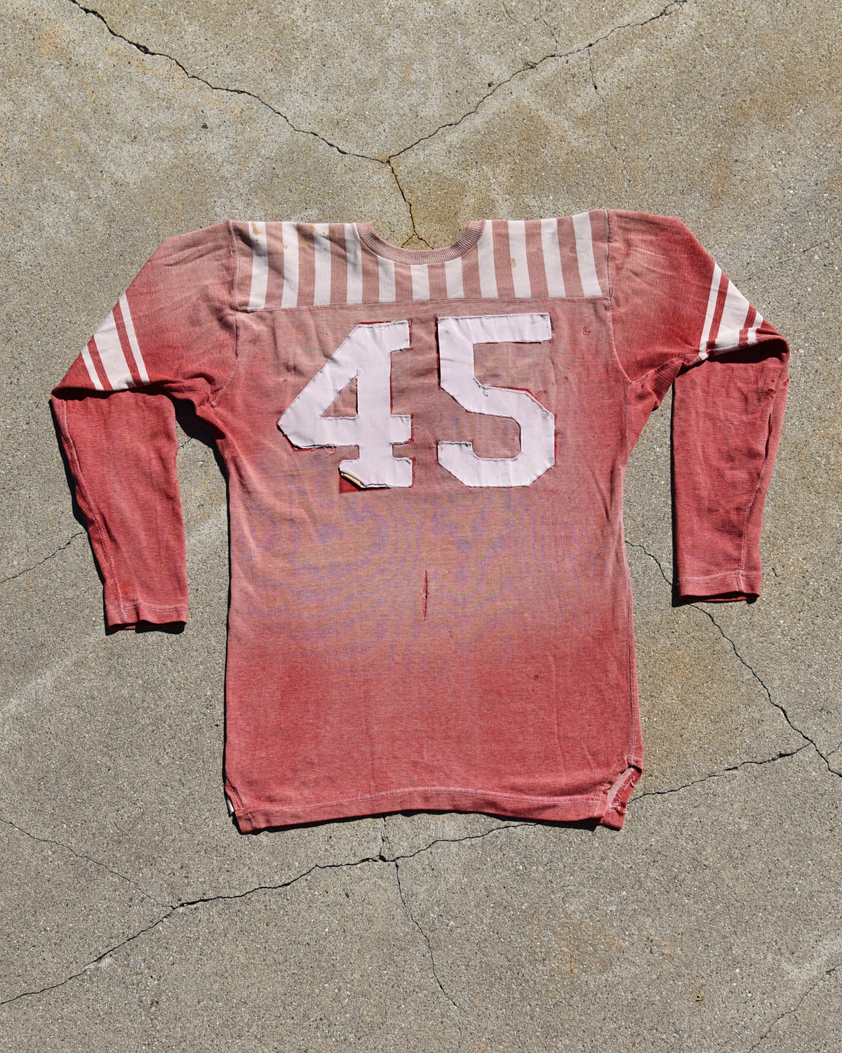 1950s Sun Faded Durene Football Jersey