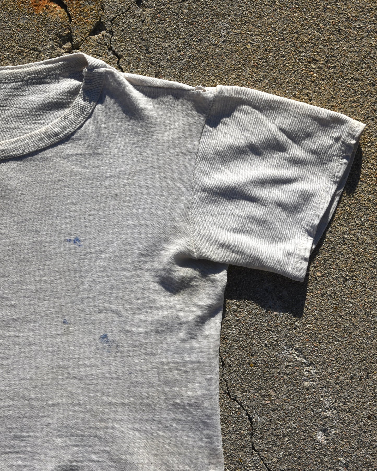 1950s Hand Stenciled Baby Tshirt