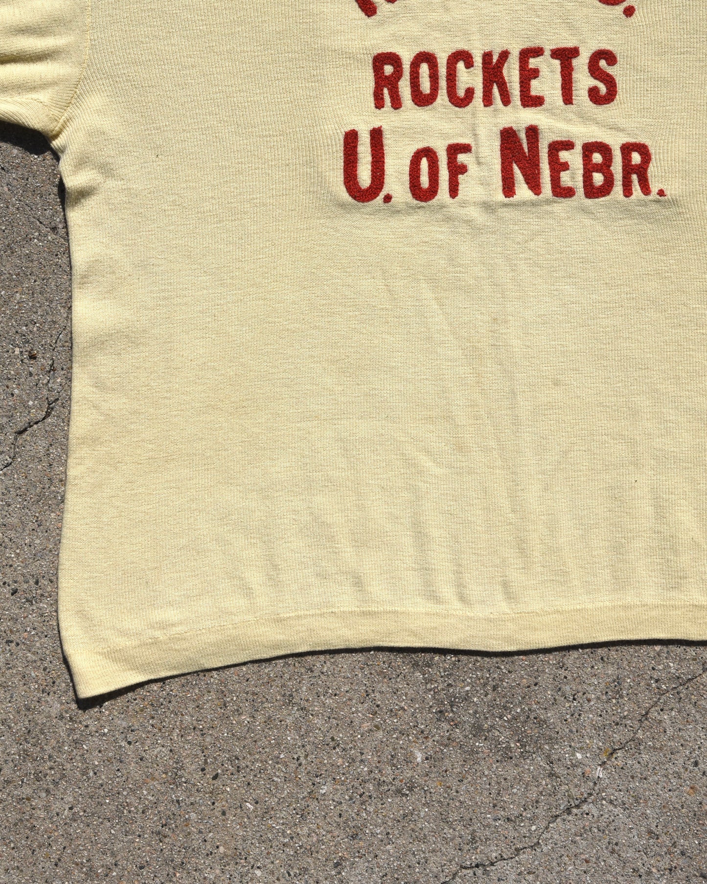 1940s R.O.T.C. Rockets University of Nebraska Tshirt