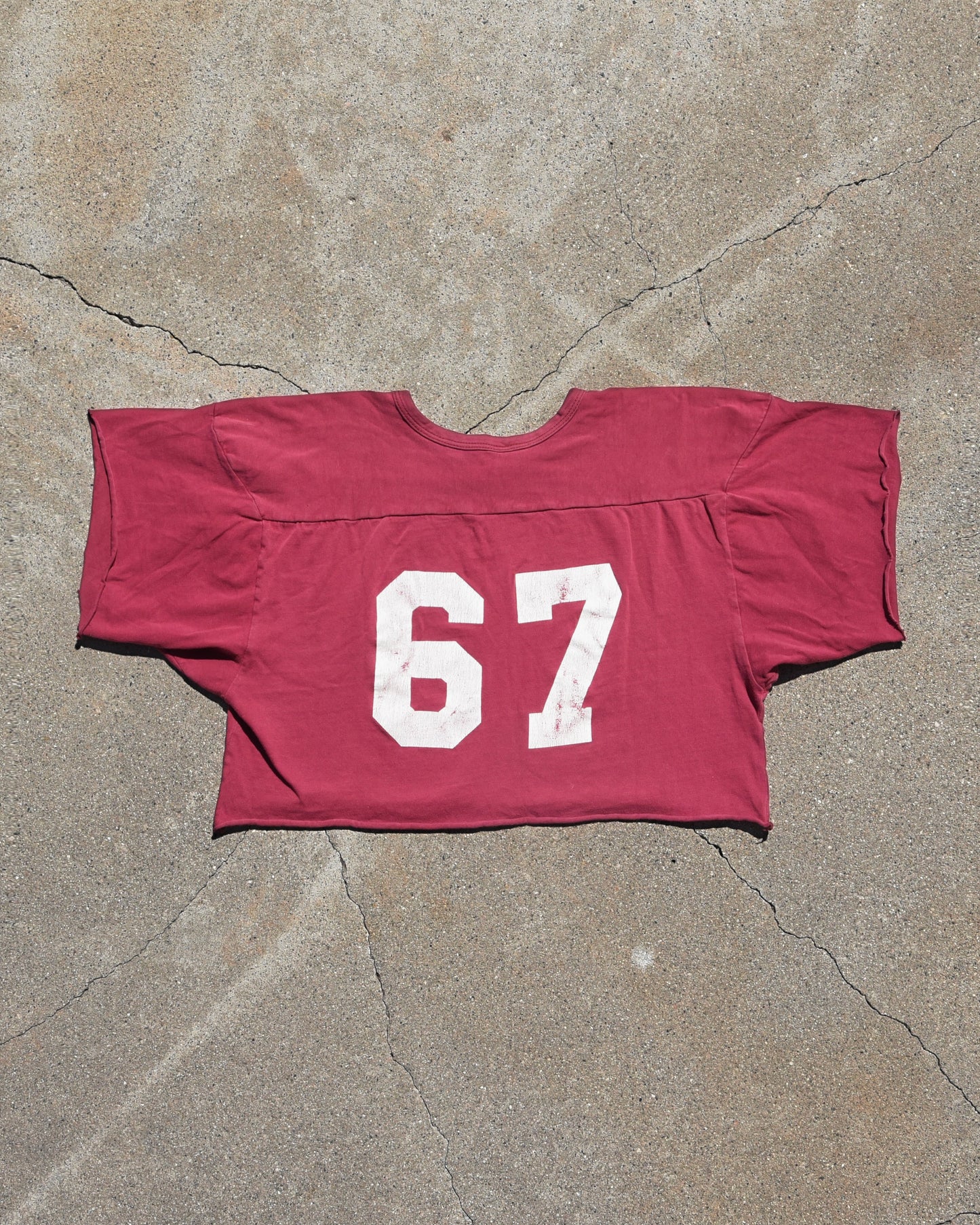 1970s Bengals Cropped Football Jersey