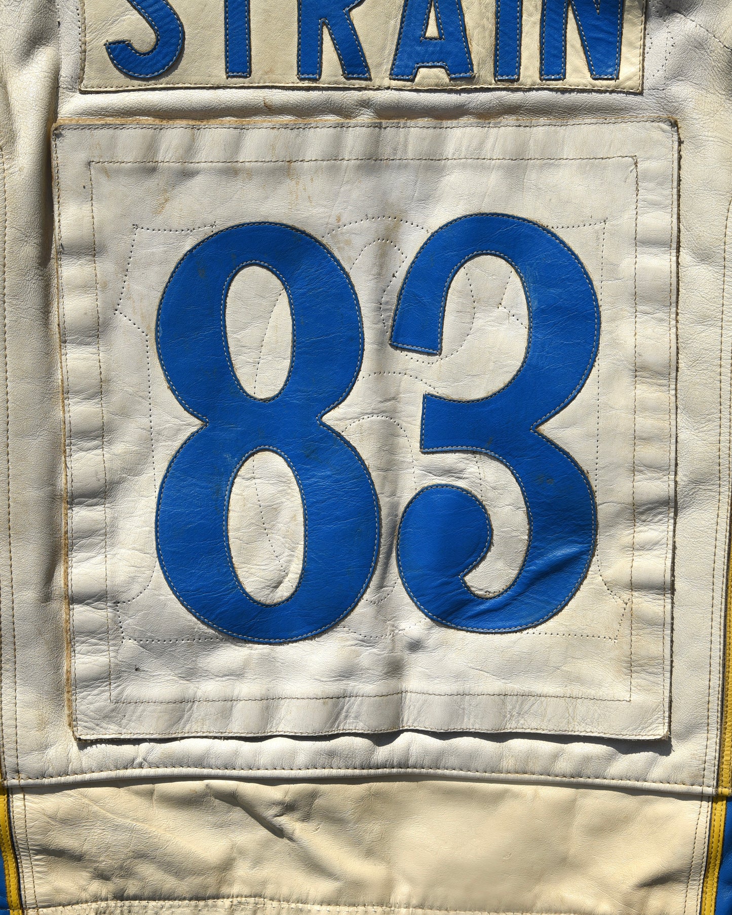 1960s ABC Motorcycle Racing Jacket Leather Cafe Racer