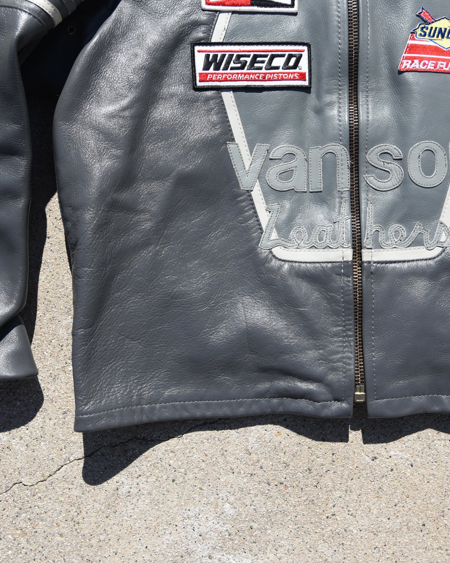 1990s Vanson Leathers One Star Motorcycle Jacket