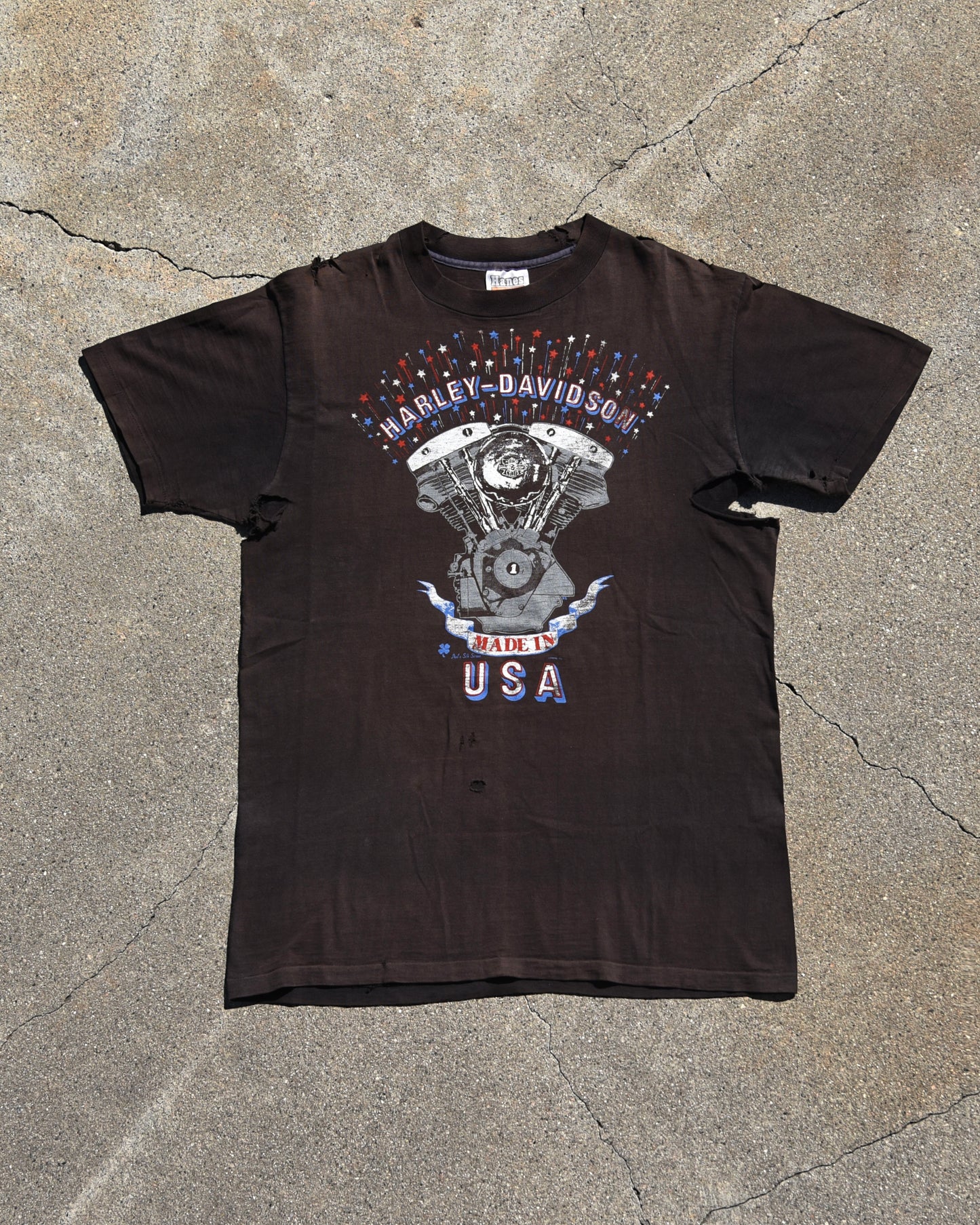 1980s Harley Davidson USA Tshirt
