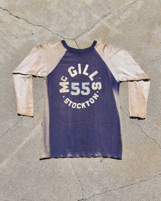 1950s Sun Faded Triumph Motorcycles Durene Jersey