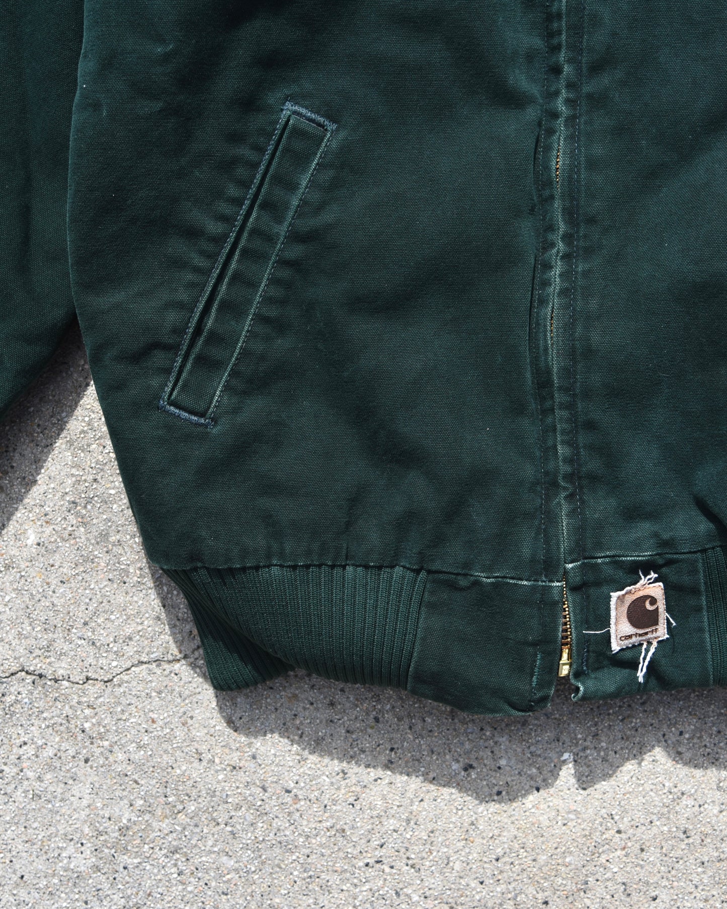 Carhartt J14 SPC Spruce Green Santa Fe Jacket - Small